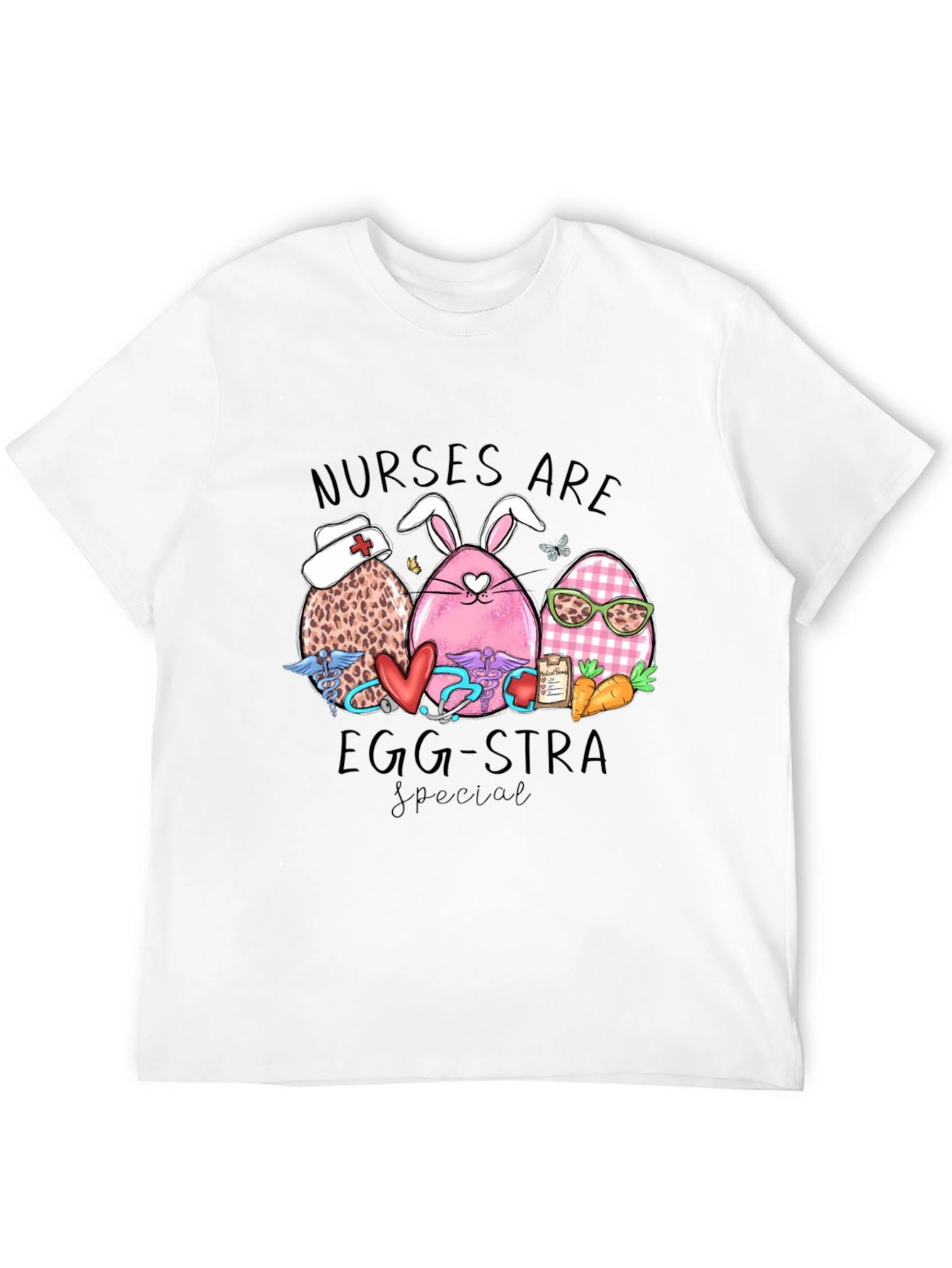 Black Nurses Are Egg-stra Special T-Shirt view 12