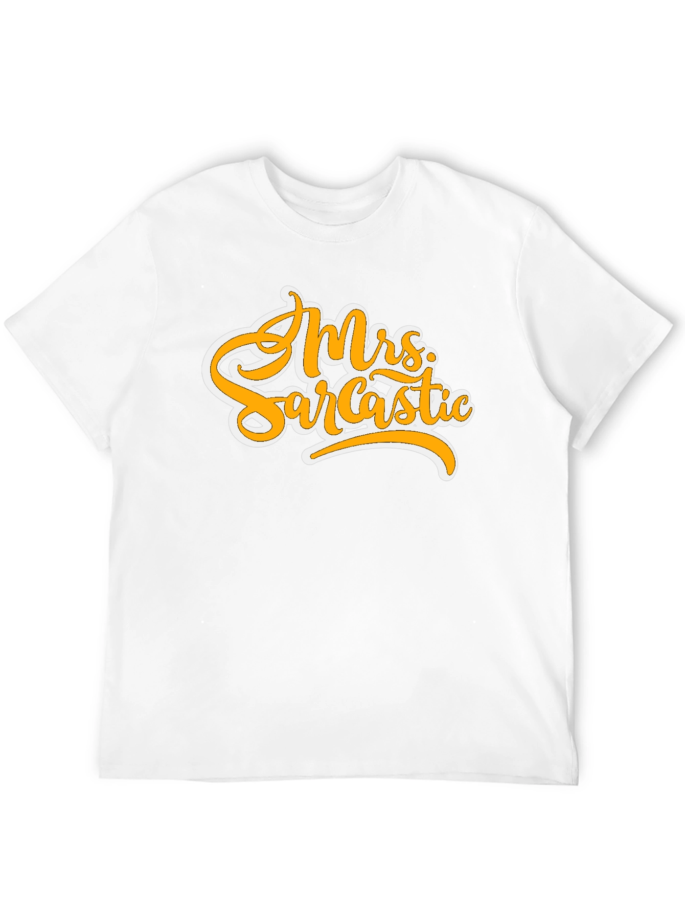 Black Mrs. Sarcastic Graphic T-Shirt - Black view 12