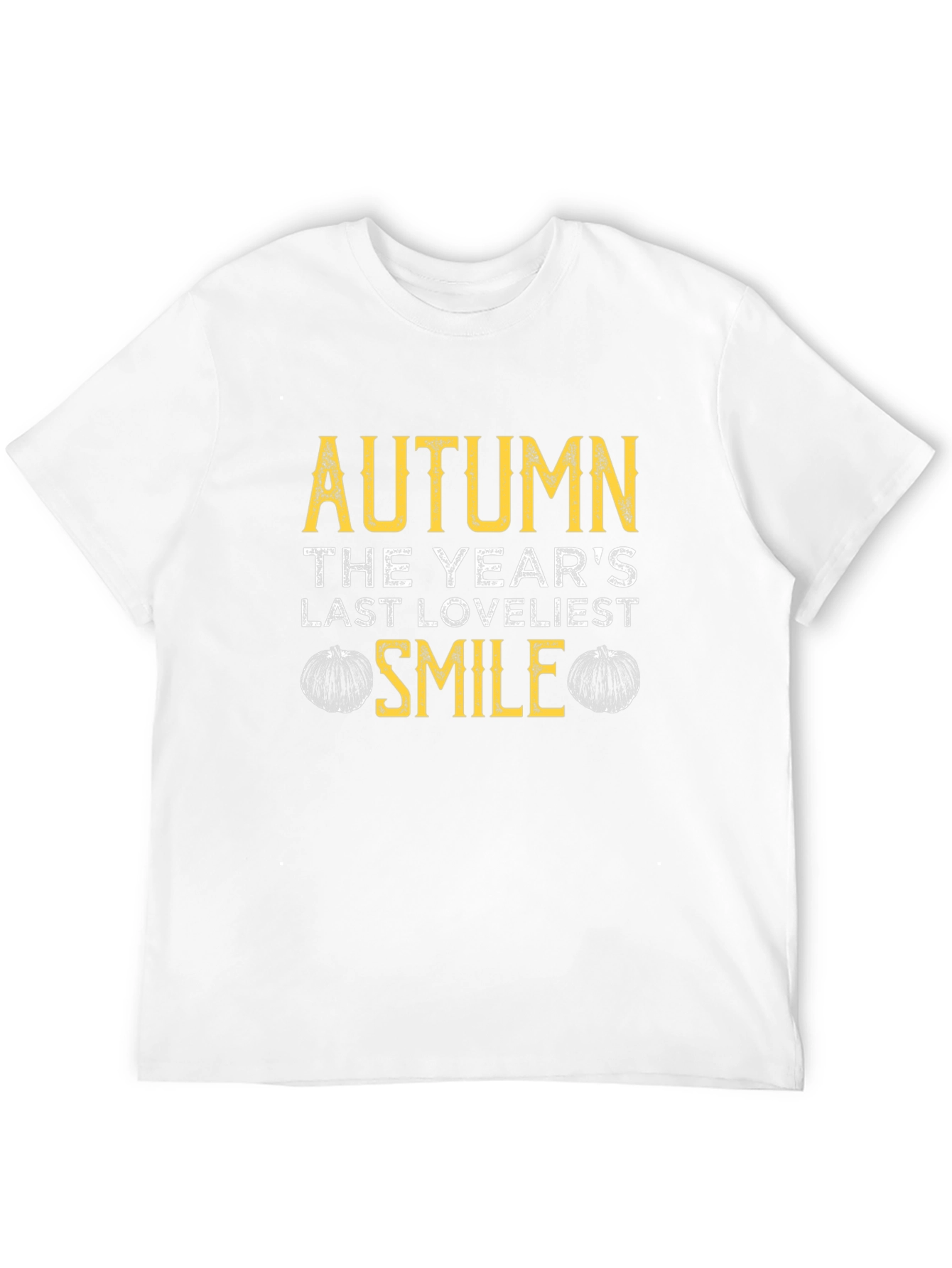 Black Autumn's Last Loveliest Smile Graphic Tee view 12