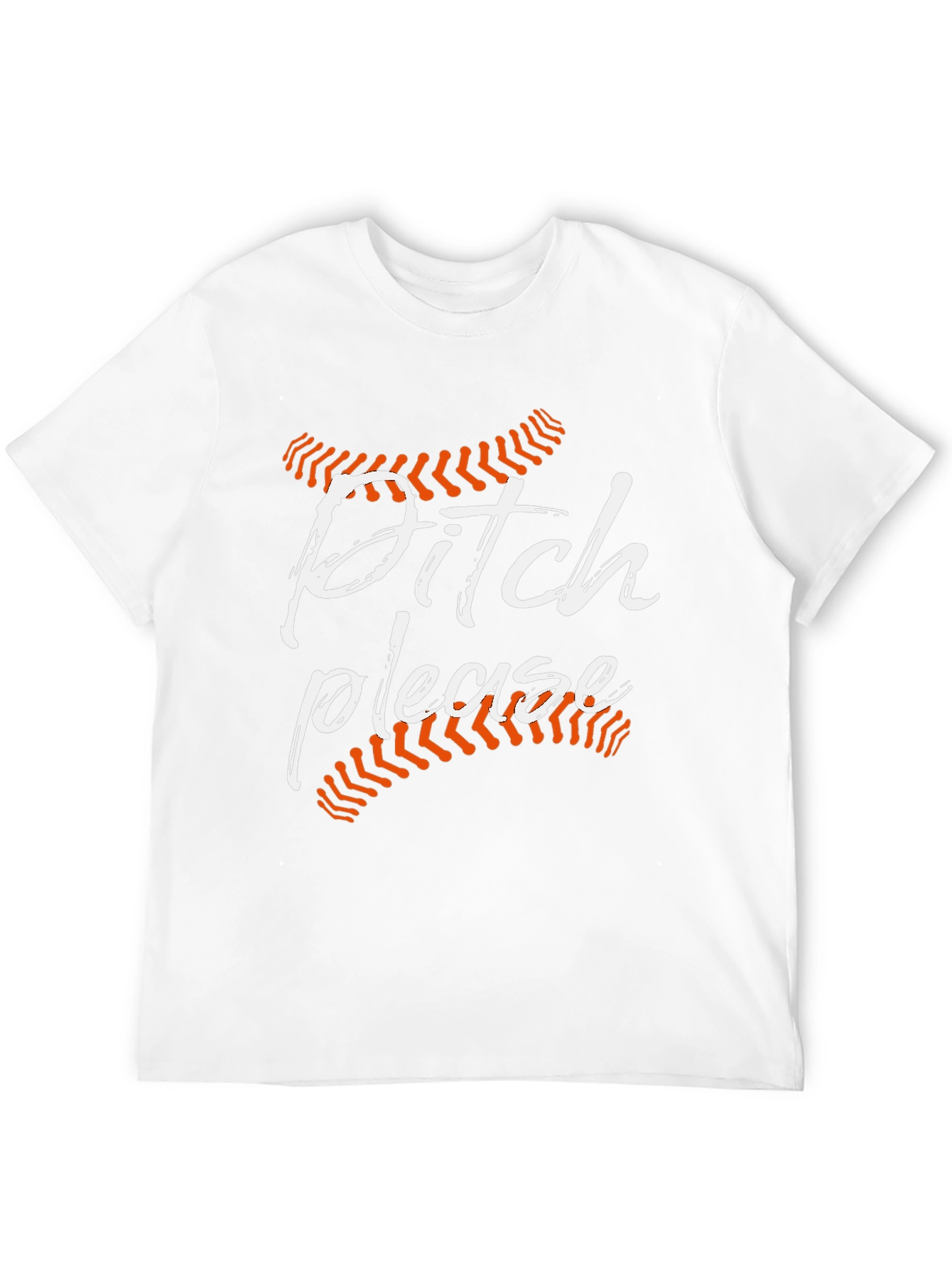 Black Pitch Please Baseball Graphic Tee - Funny Sports T-Shirt view 12
