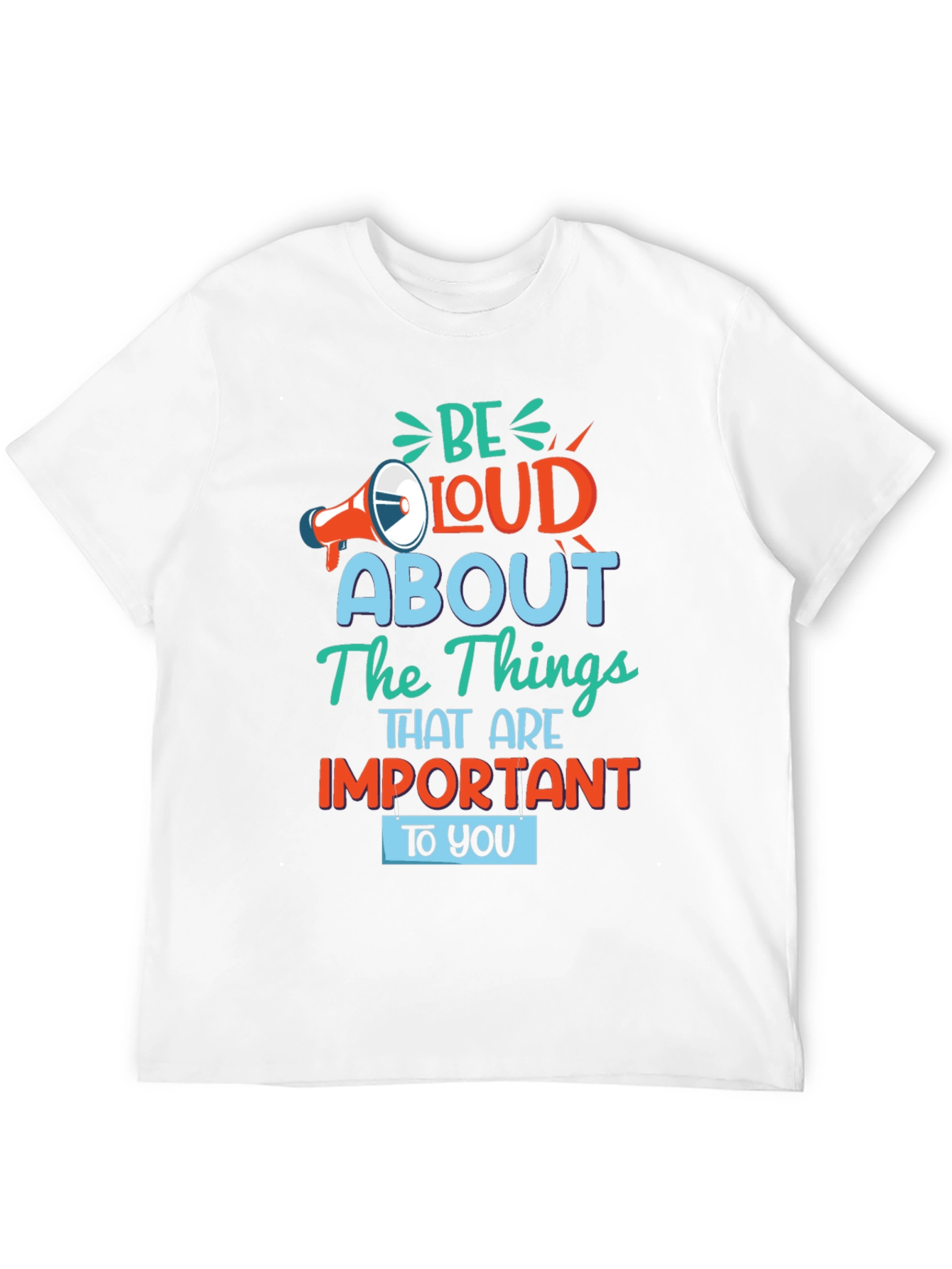 Black Be Loud About The Things Important to You T-Shirt view 12