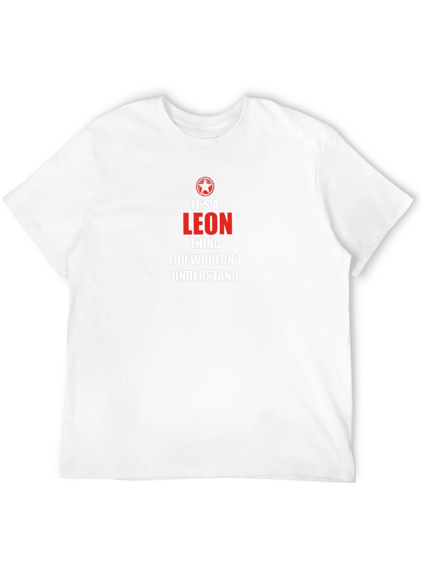 Black It's A Leon Thing T-Shirt view 12