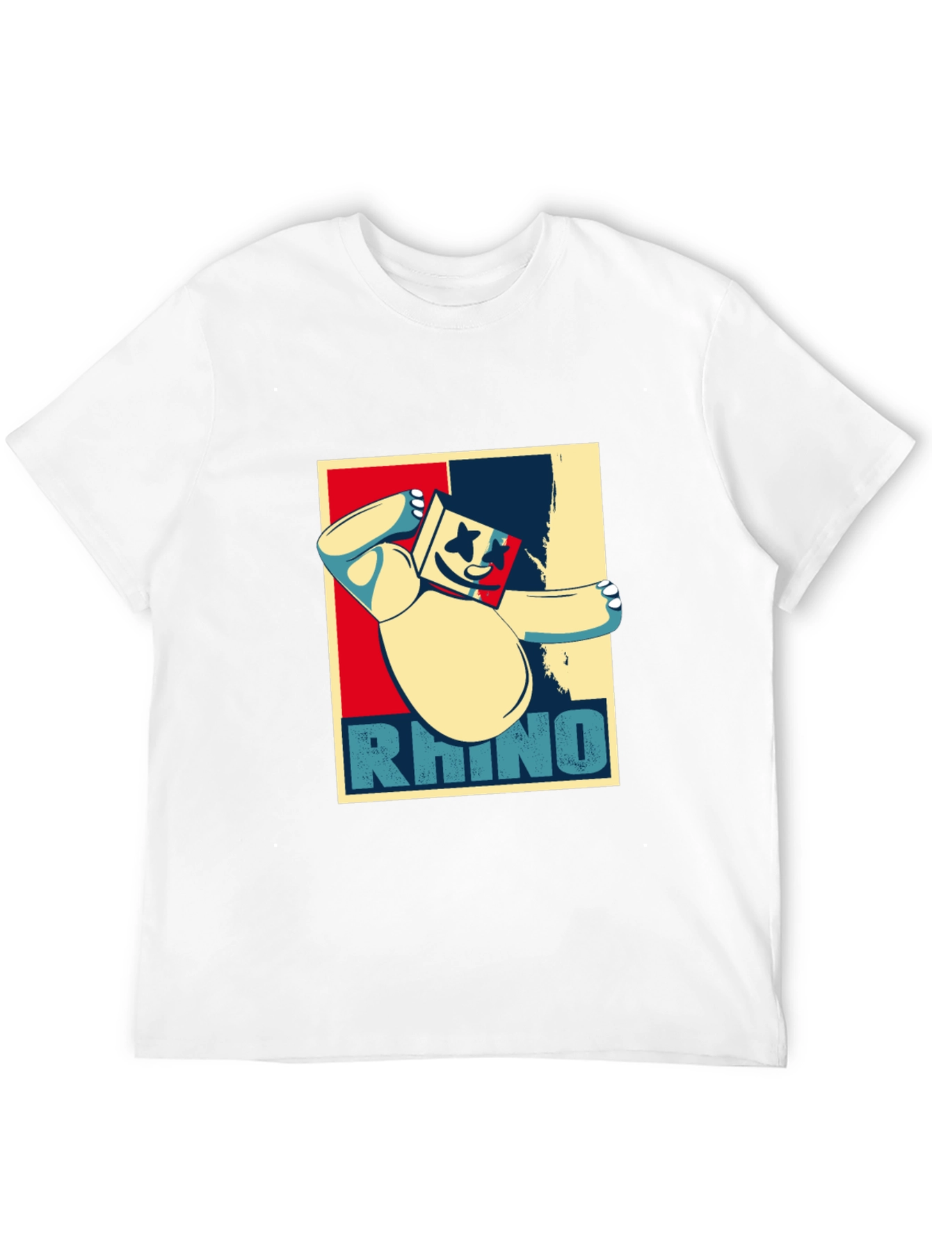 Black Rhino Graphic T-Shirt - Cool Design view 12