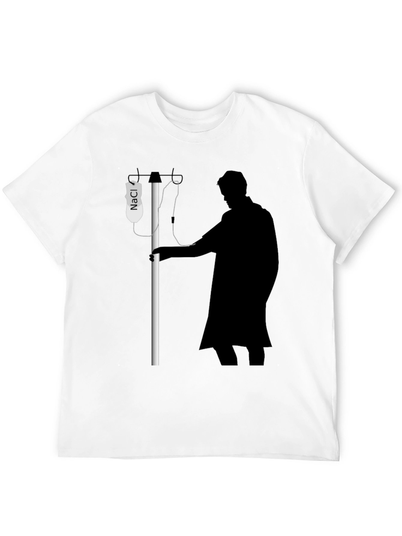 Black Medical Humor T-Shirt - 'House' Inspired Design view 12