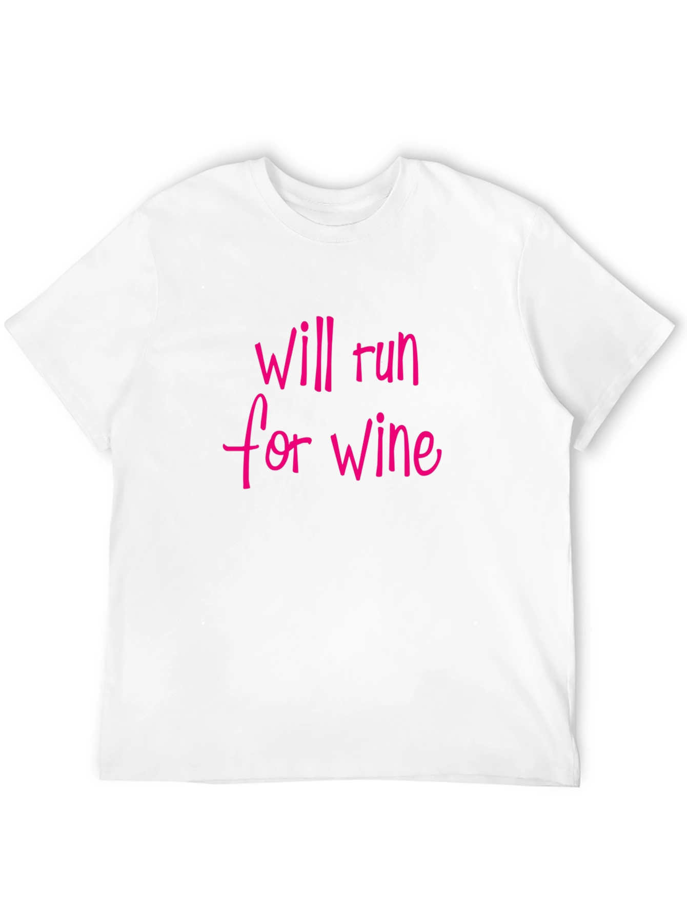 Black Will Run for Wine T-Shirt - Black, Funny Graphic Tee view 12