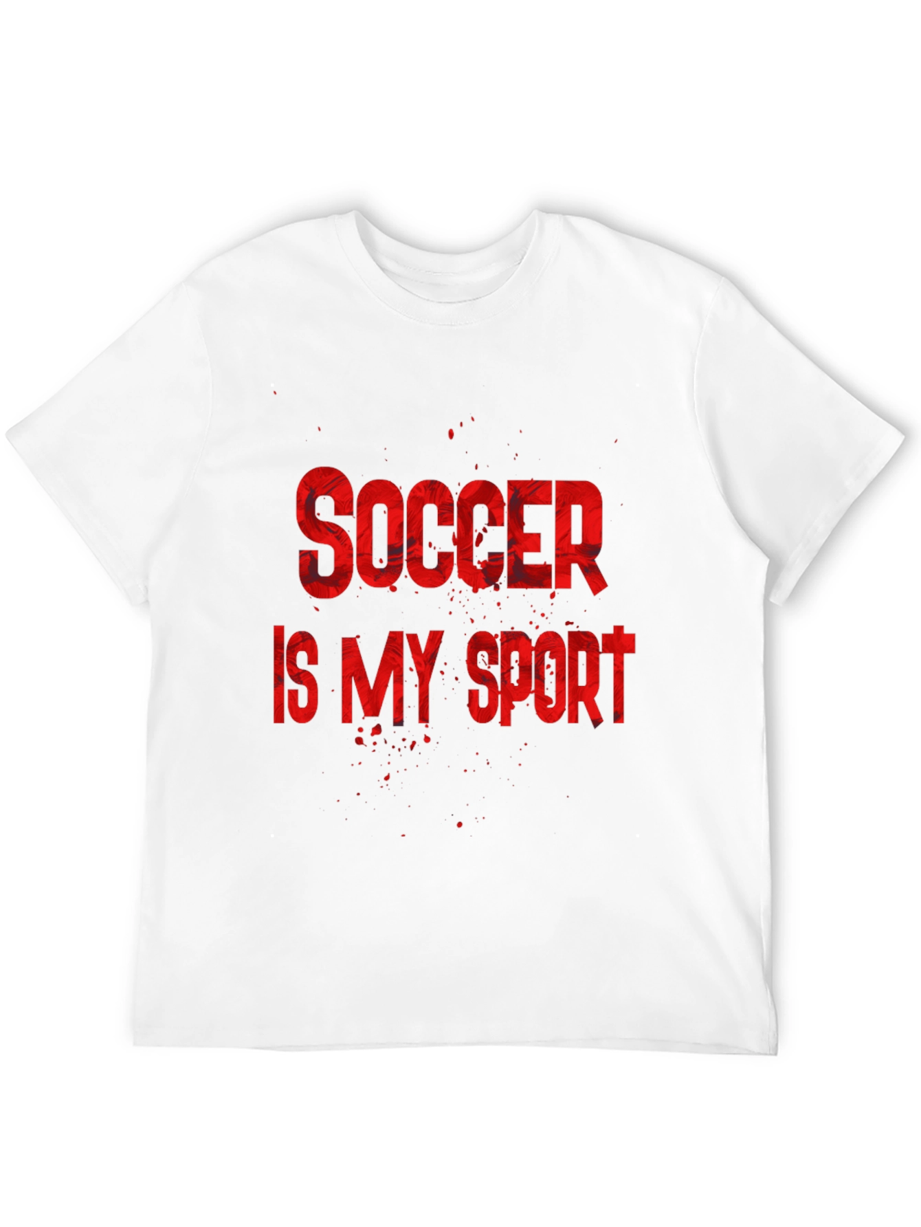 Black Soccer Is My Sport T-Shirt view 12