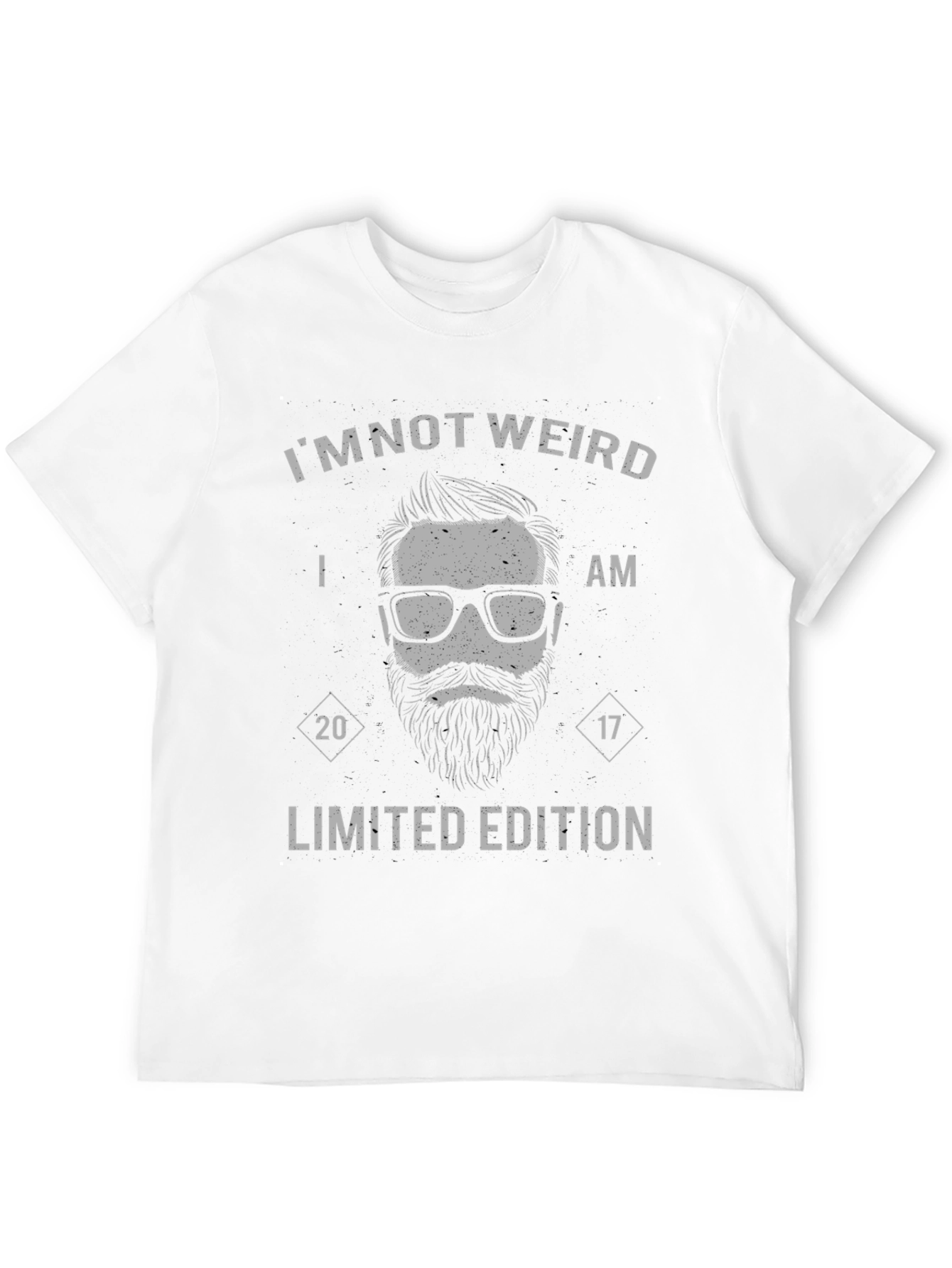 Black I'm Not Weird Limited Edition Graphic Tee view 12
