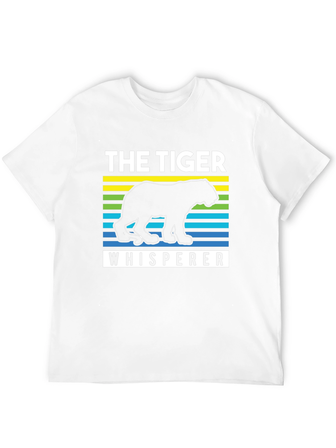 Black The Tiger Whisperer Graphic T-Shirt view 12