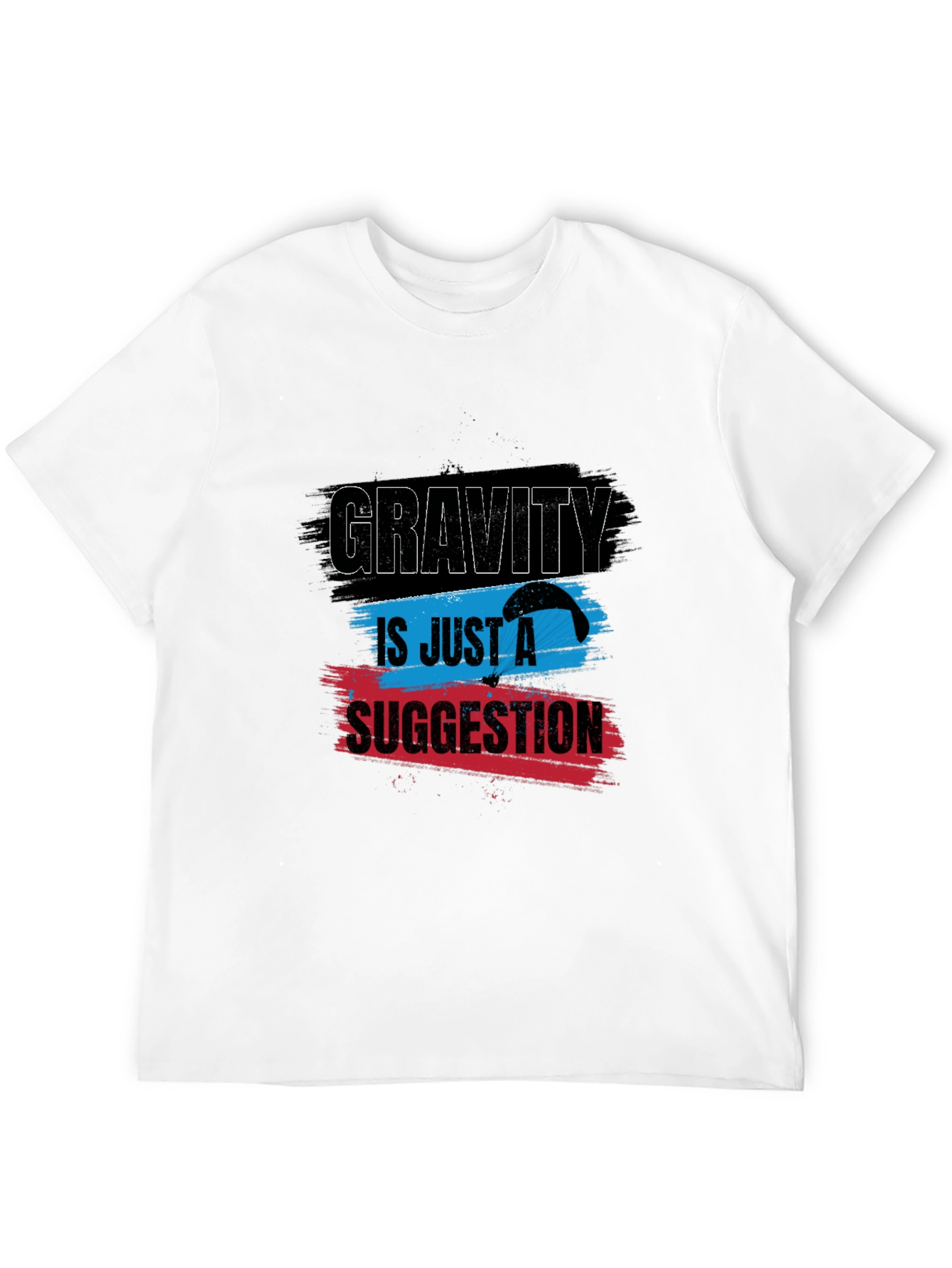 Black Gravity is Just a Suggestion Graphic T-Shirt view 12