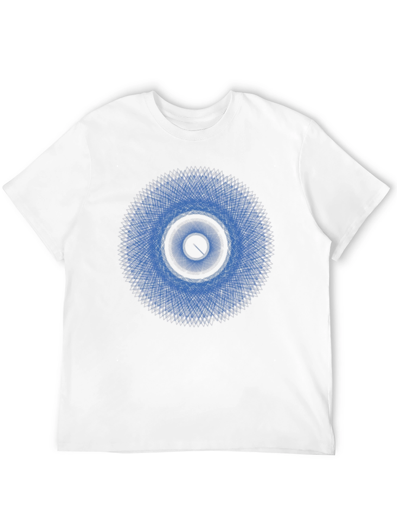 Black Geometric Pattern Tee - Eye Design view 12