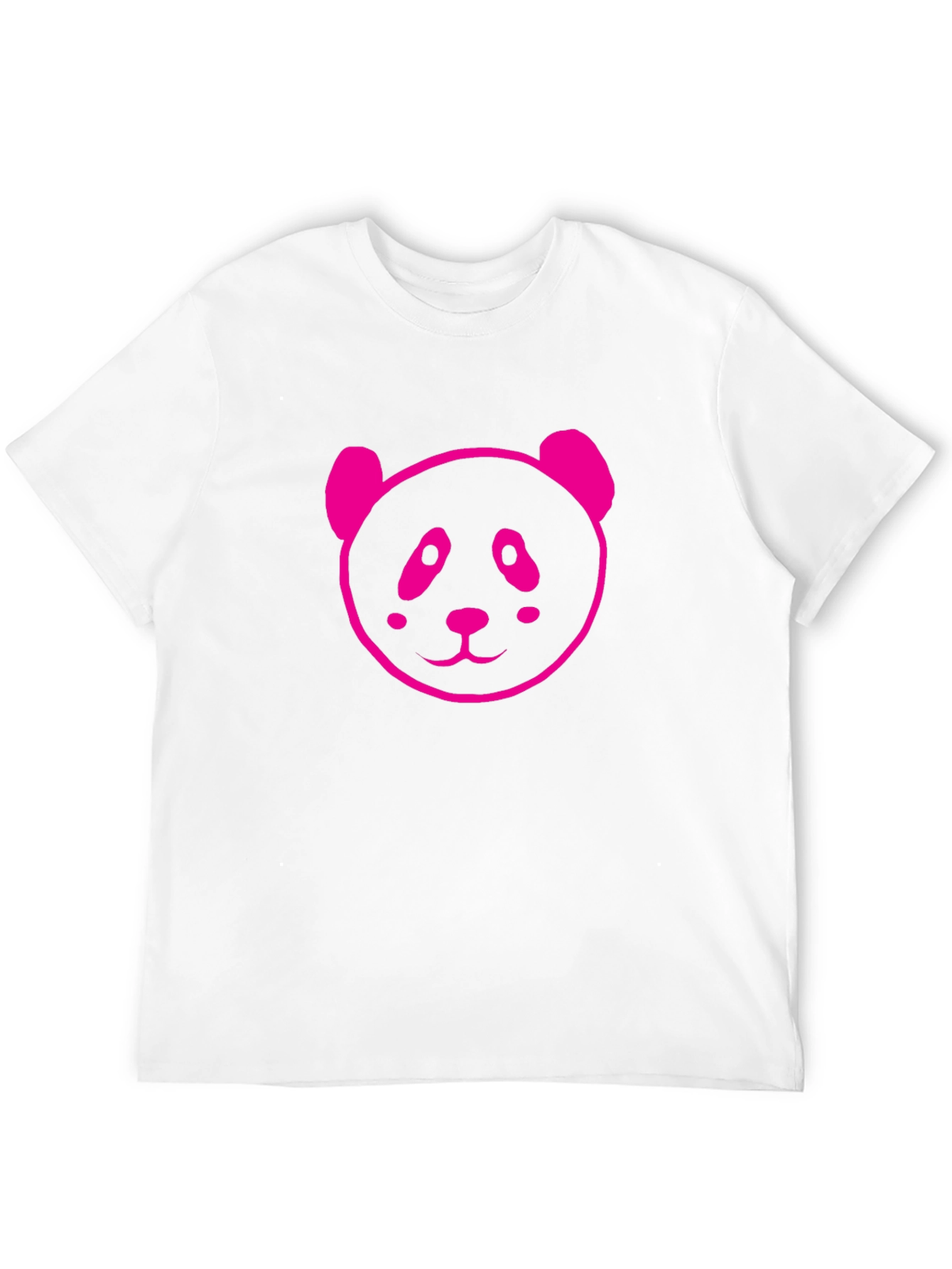 Black Panda Graphic Tee - Black Cotton Blend Shirt view 12