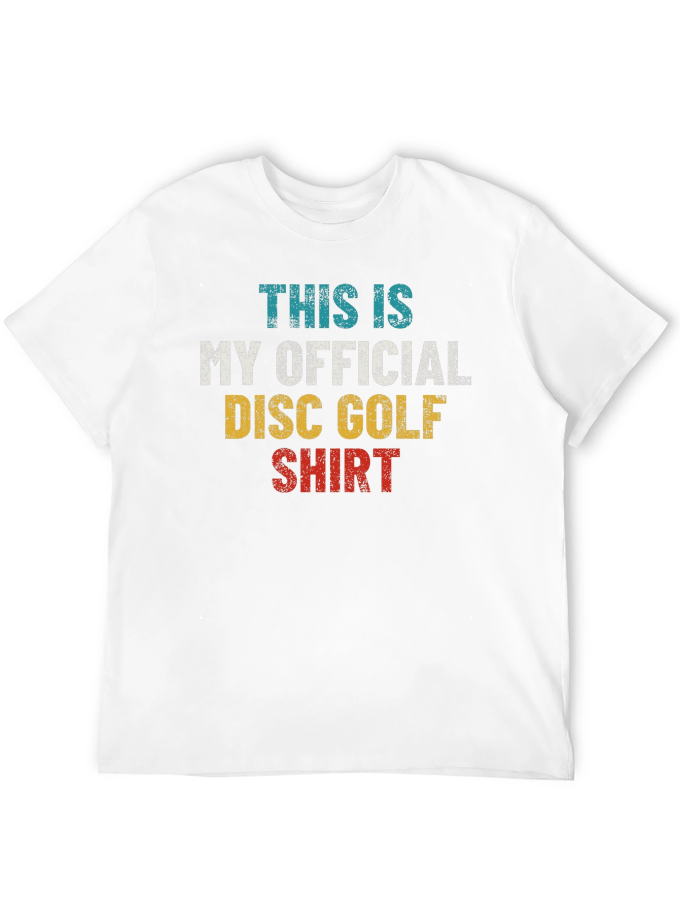 Black Official Disc Golf Shirt - Unique Tee view 12