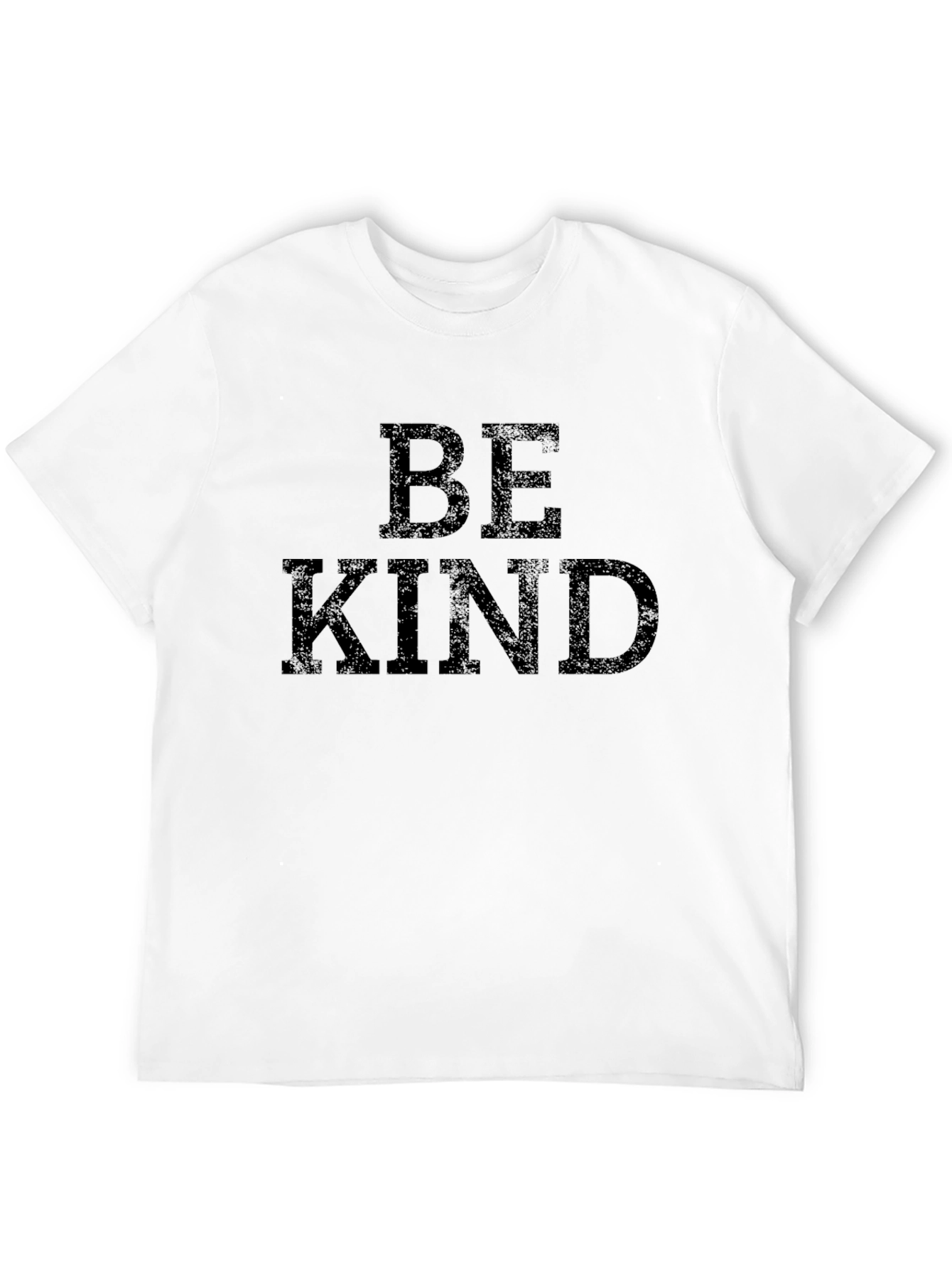 Black Be Kind Graphic T-Shirt -  Men's Casual Tee view 12