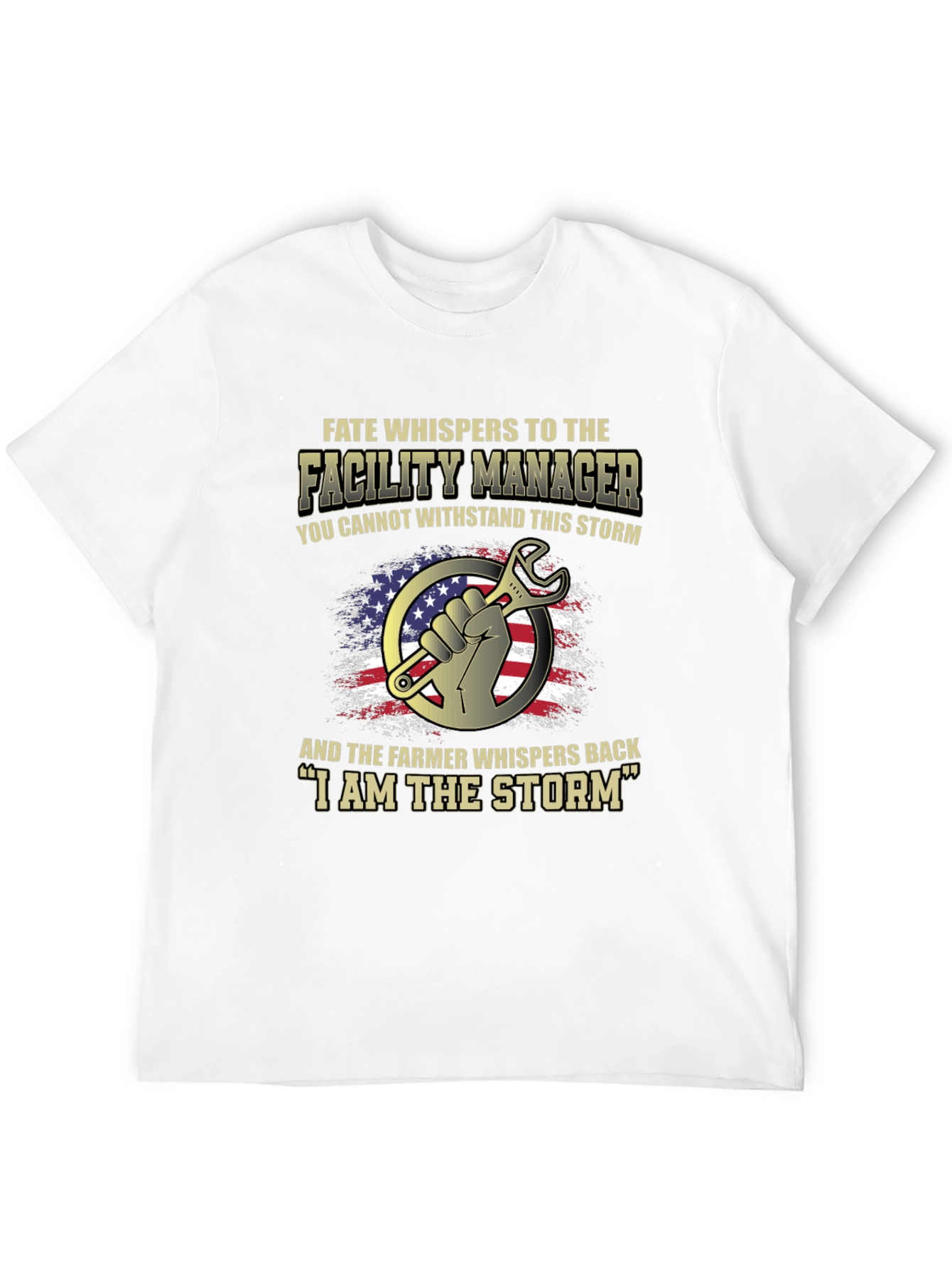 Facility Manager "I Am The Storm" Graphic T-Shirt - 12