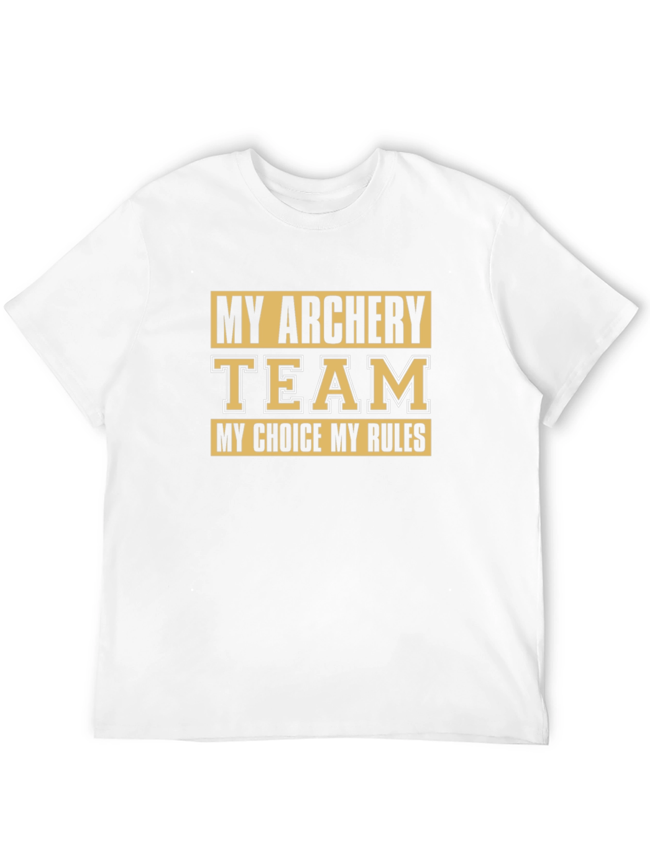 Black Archery Team T-Shirt - Choice, Rules view 12