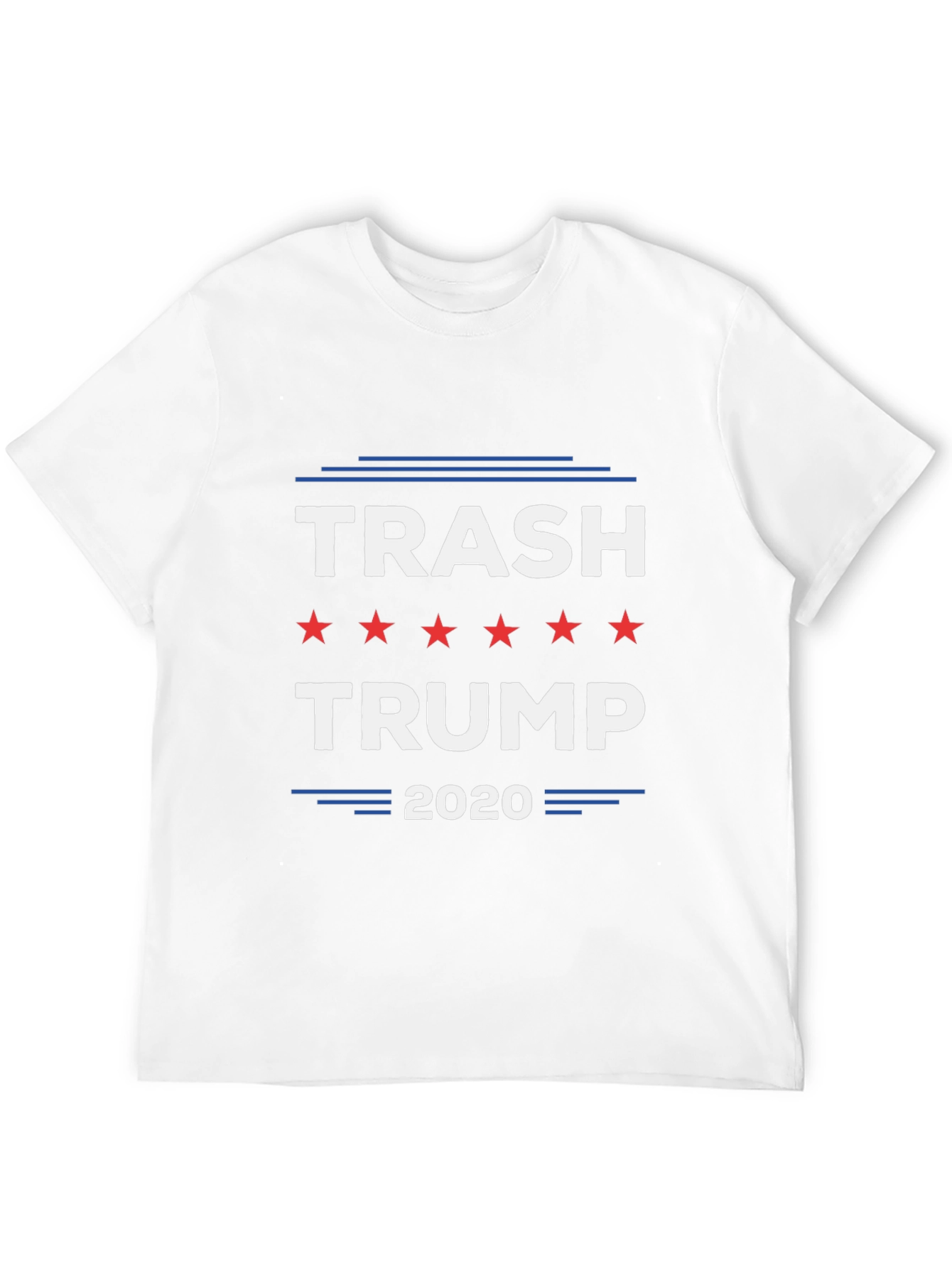 Black Trash Trump 2020 Graphic Tee - Anti-Trump T-Shirt view 12