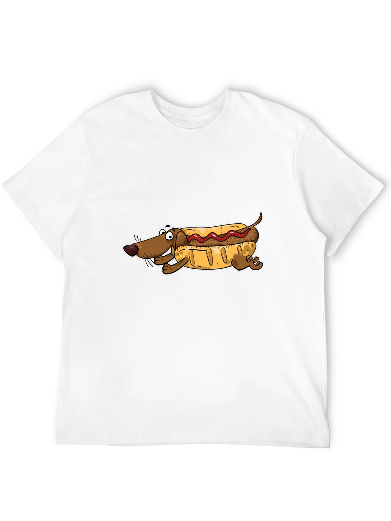 Hot Dog Dachshund T-Shirt - Funny Wiener Dog Tee - 12