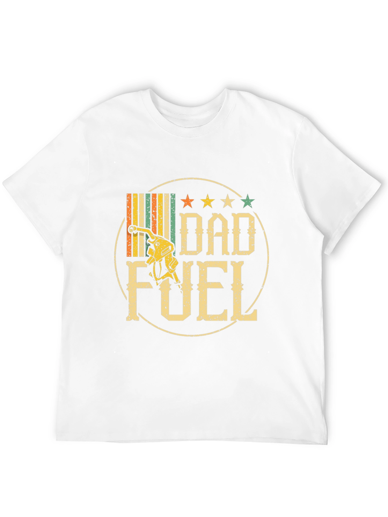 Black Dad Fuel Graphic Tee - Father's Day Gift view 12