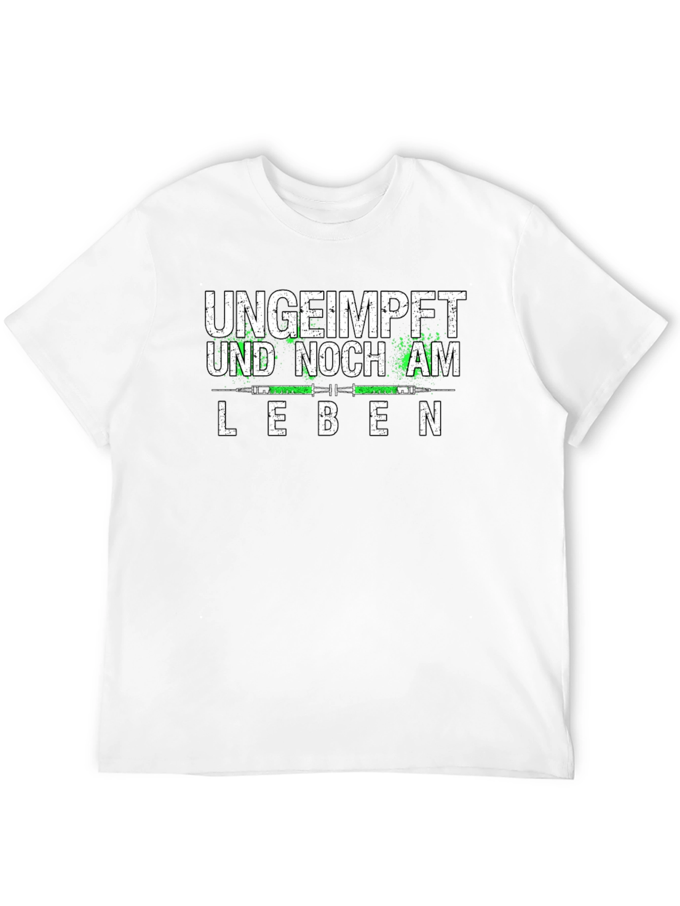 Black Ungeimpft Und Noch Am Leben Graphic Tee view 12
