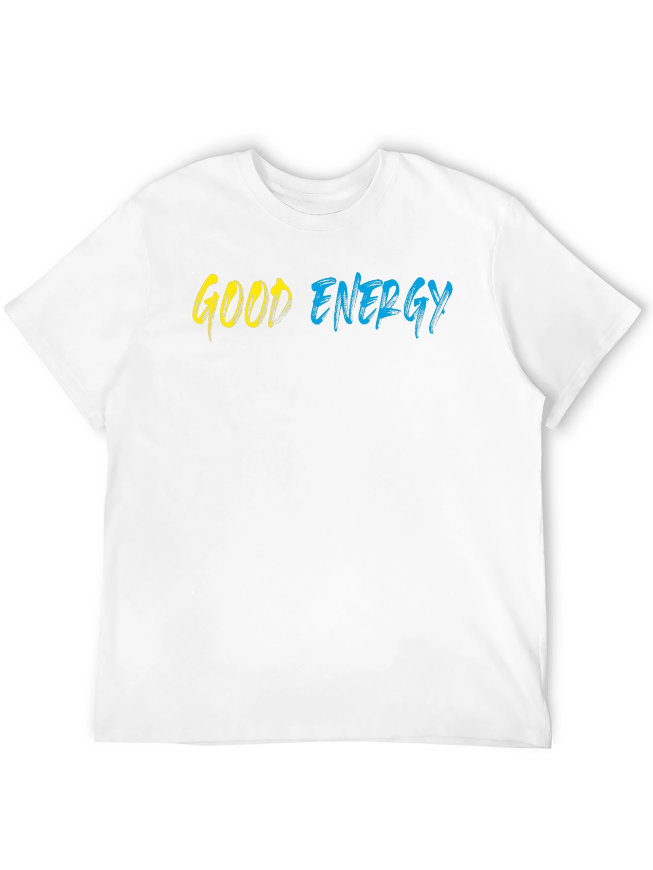 Black Good Energy Graphic Tee - Stylish Black T-Shirt view 12