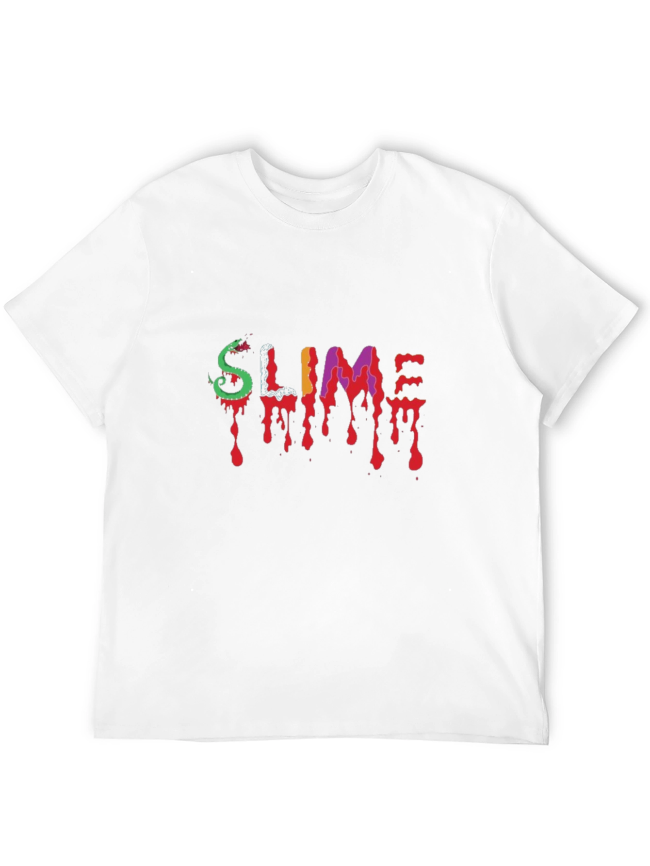 Black Slime Graphic Tee - Dripping Style view 12