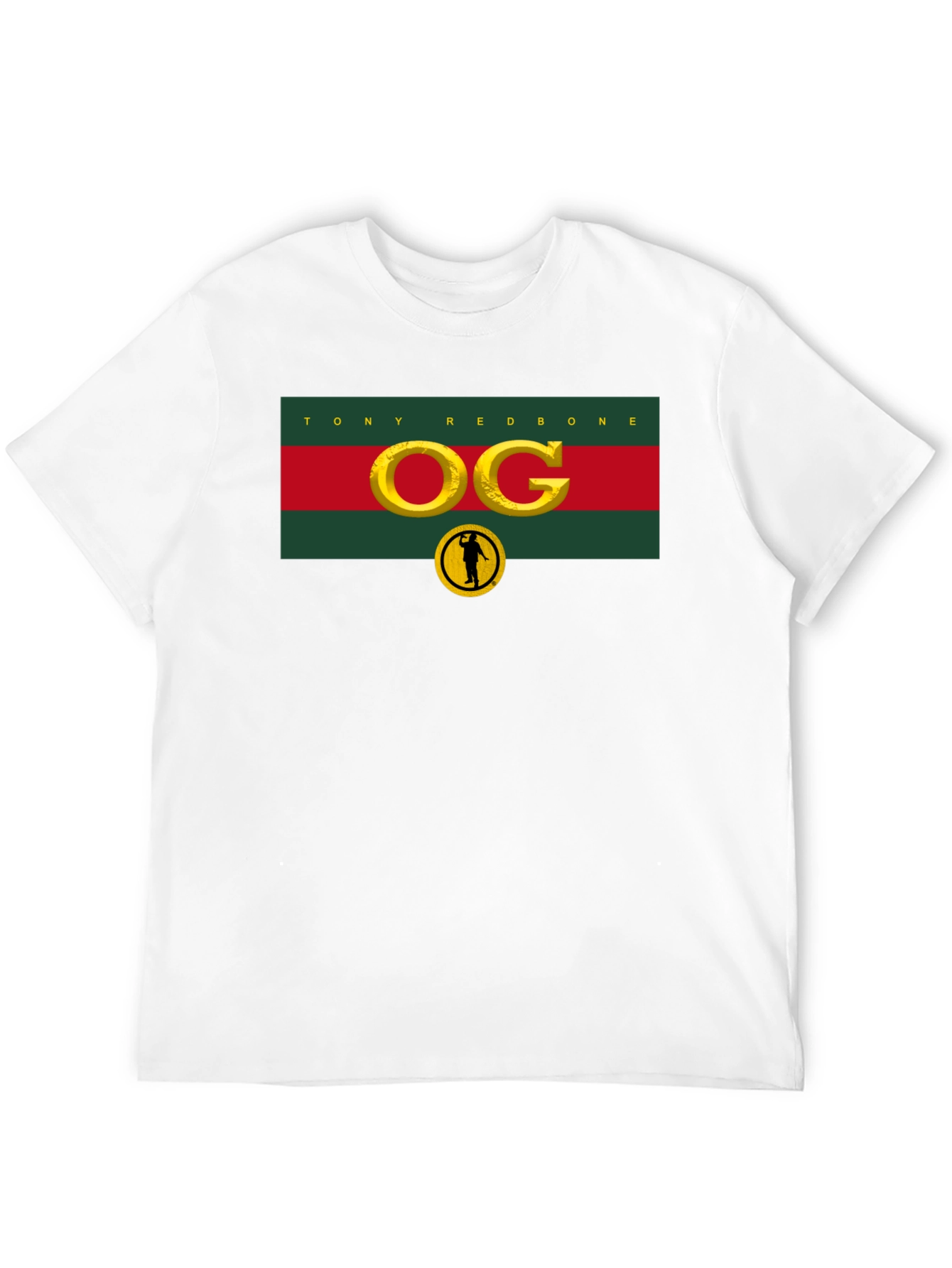 Black Tony Redbone OG T-Shirt - Classic Graphic Tee view 12