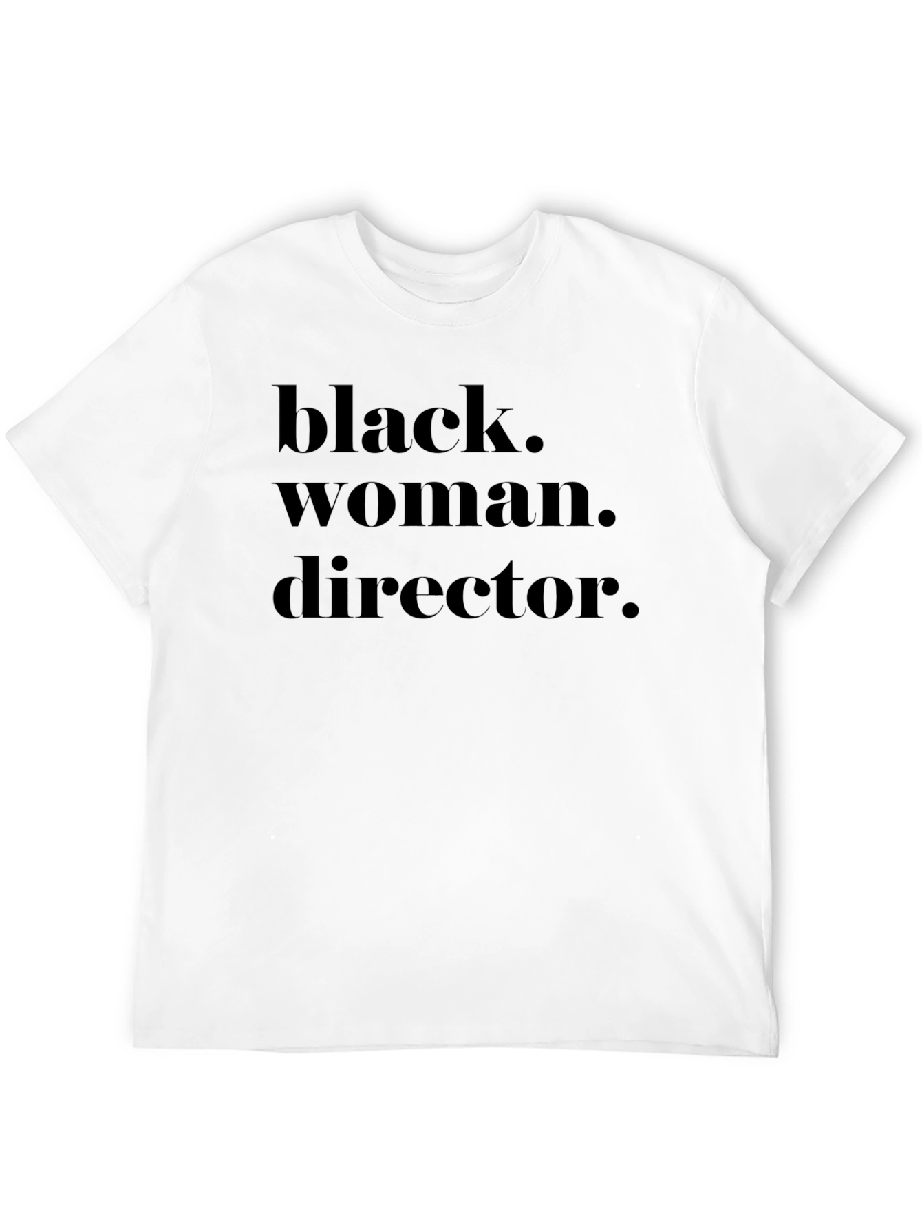Black Black Woman Director T-Shirt view 12