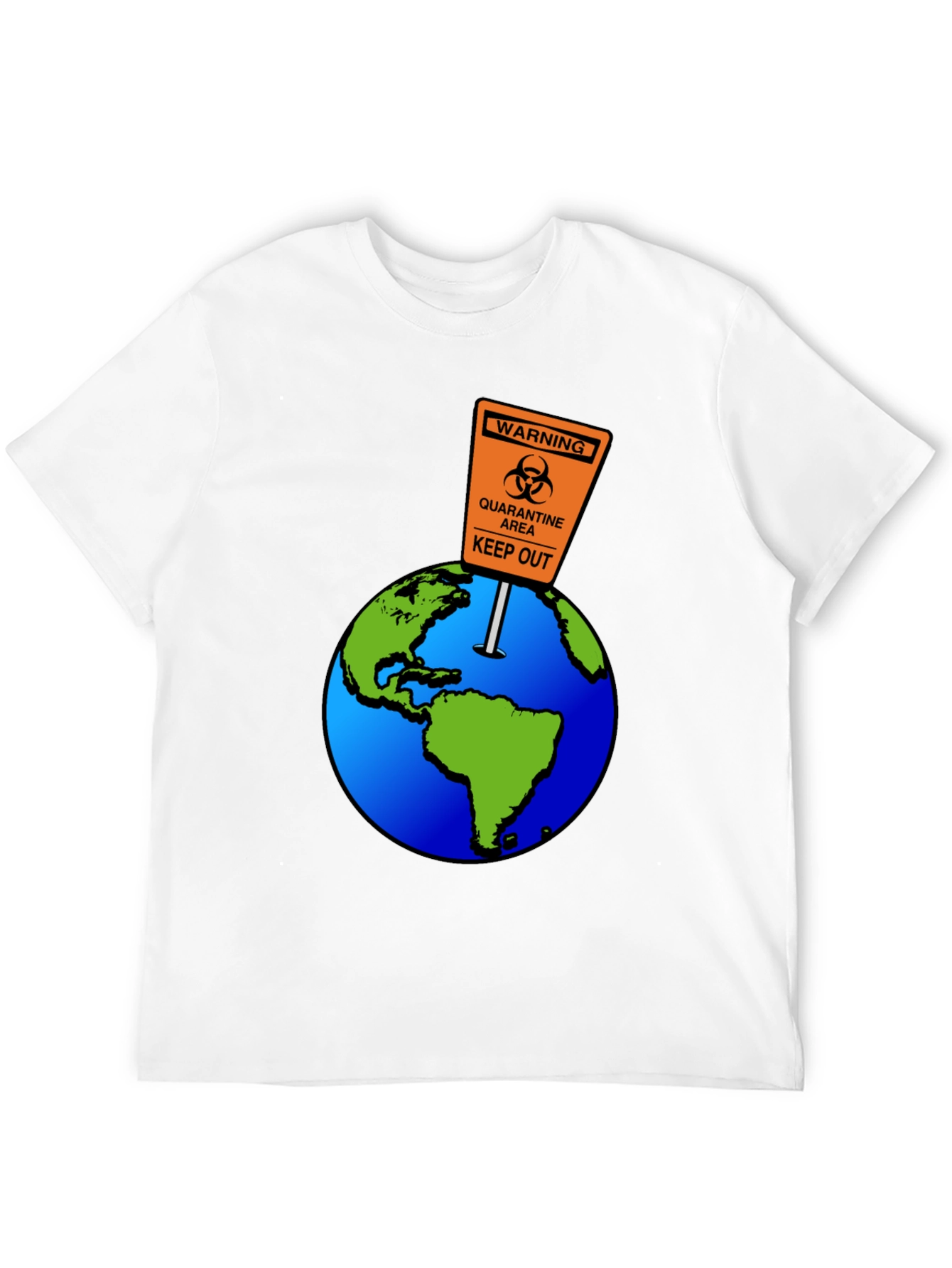 Quarantine Earth Graphic T-Shirt - 12