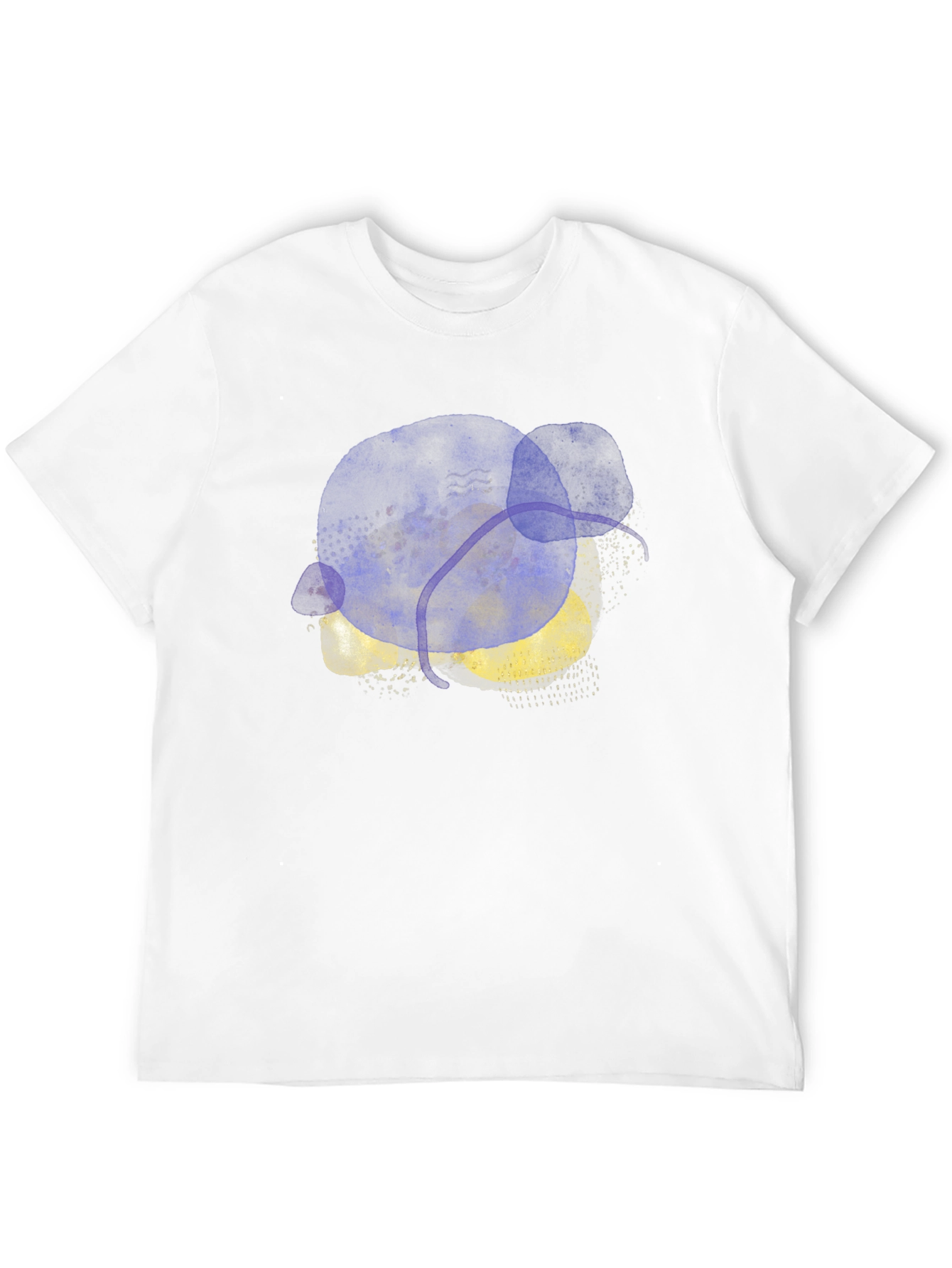 Black Abstract Art Black T-Shirt - Modern Graphic Tee view 12