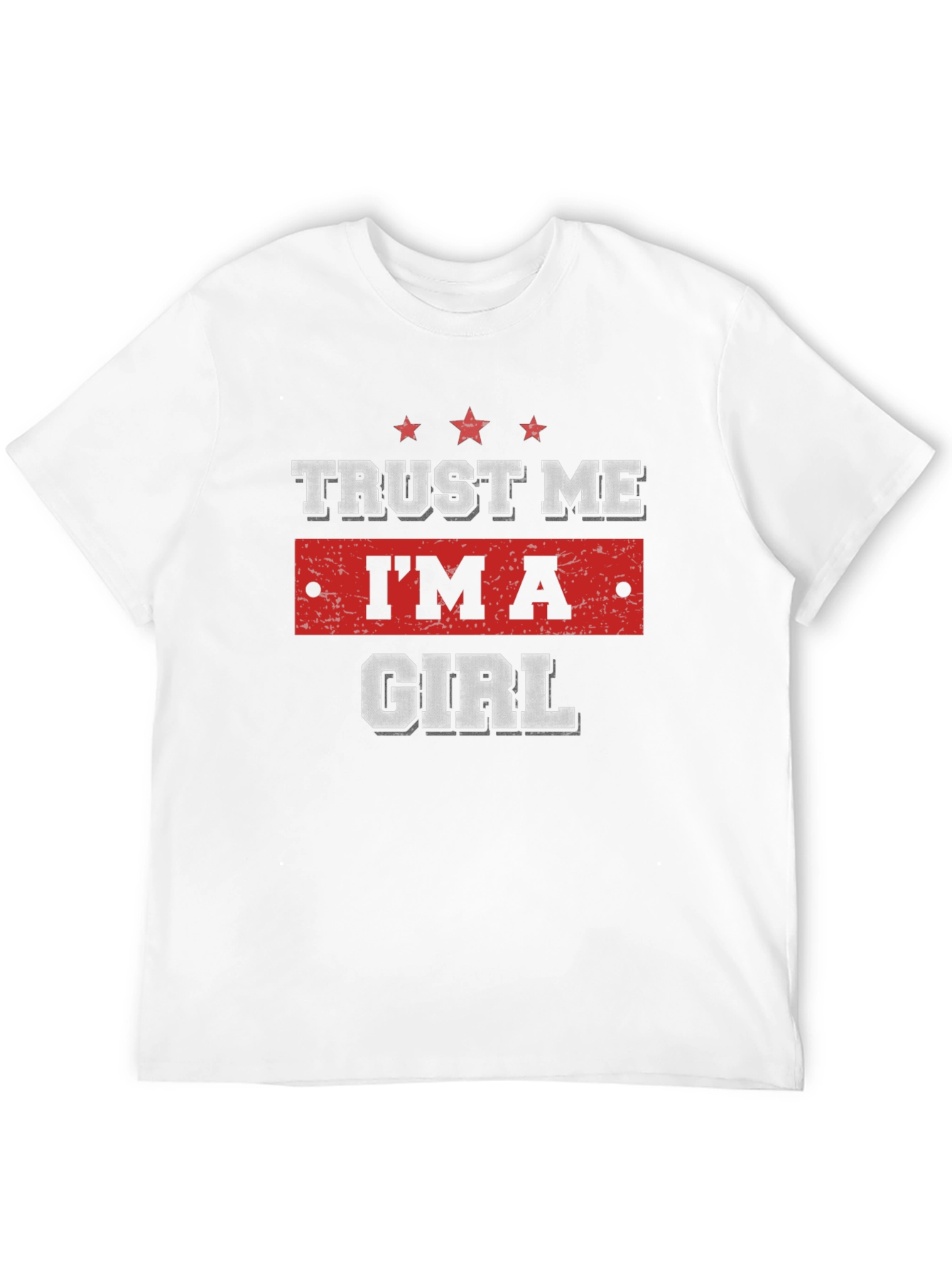 Black Trust Me I'm A Girl Graphic T-Shirt view 12