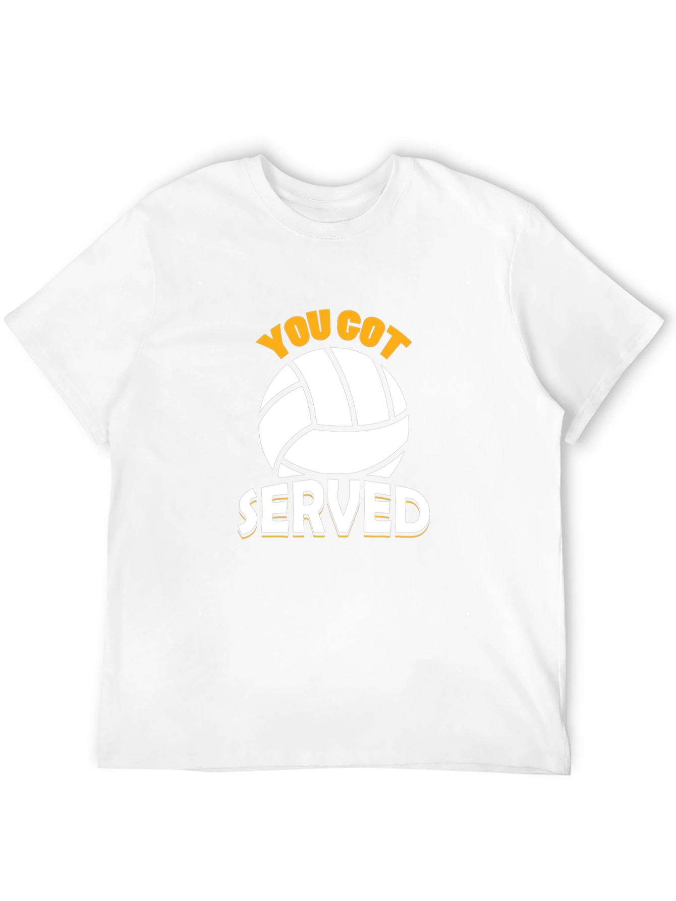 Black You Got Served Volleyball T-Shirt - Black view 12