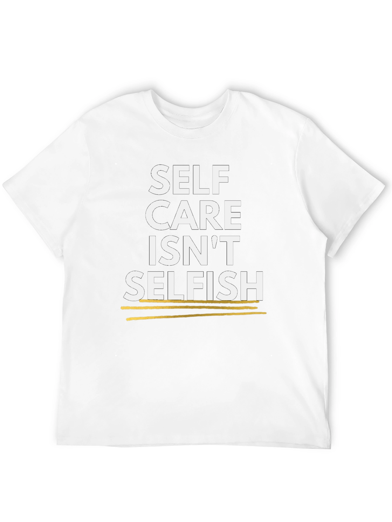 Black Self Care Isn't Selfish Graphic Tee view 12
