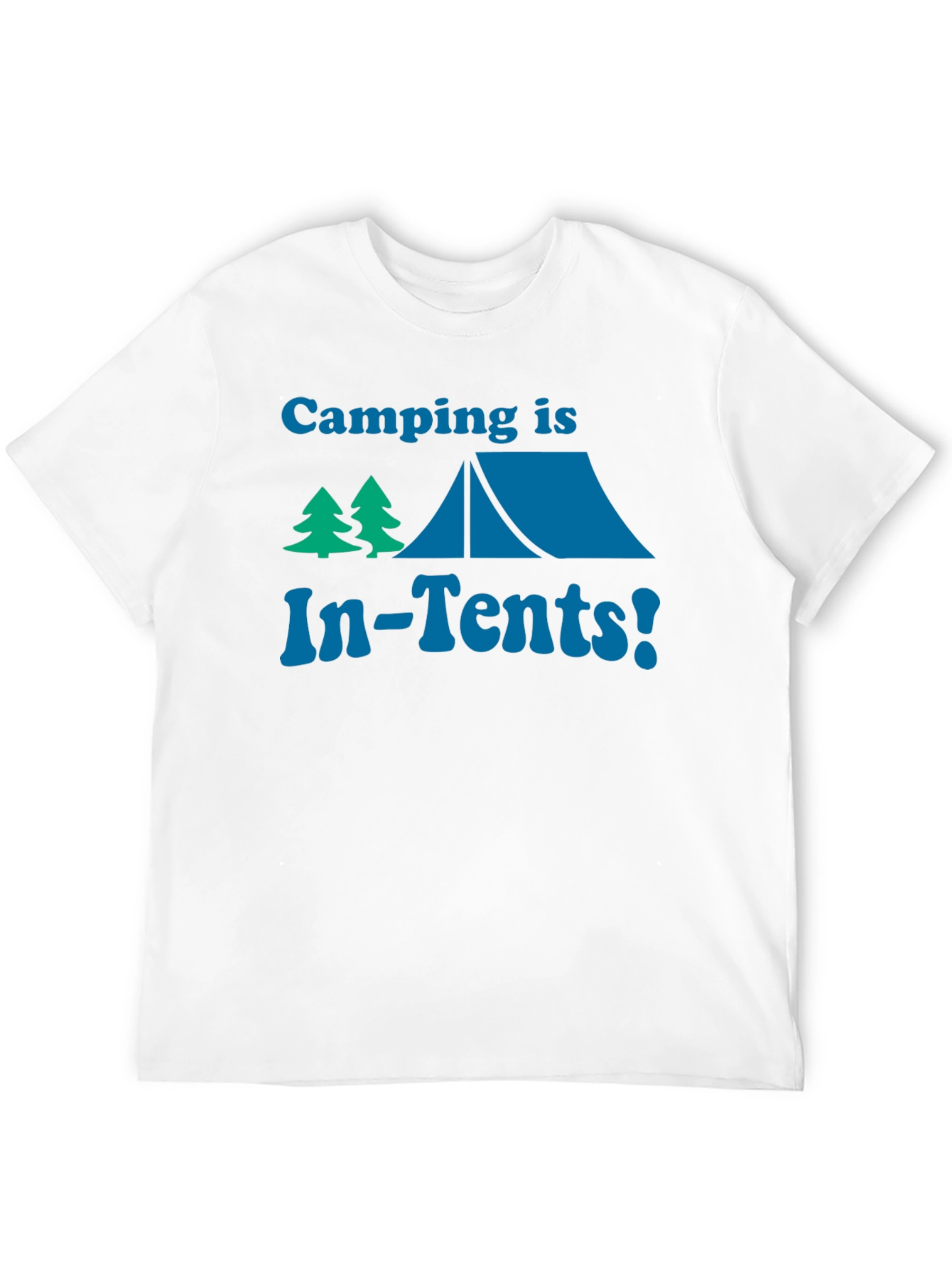 Black Camping Is In-Tents! Funny Graphic Tee view 12
