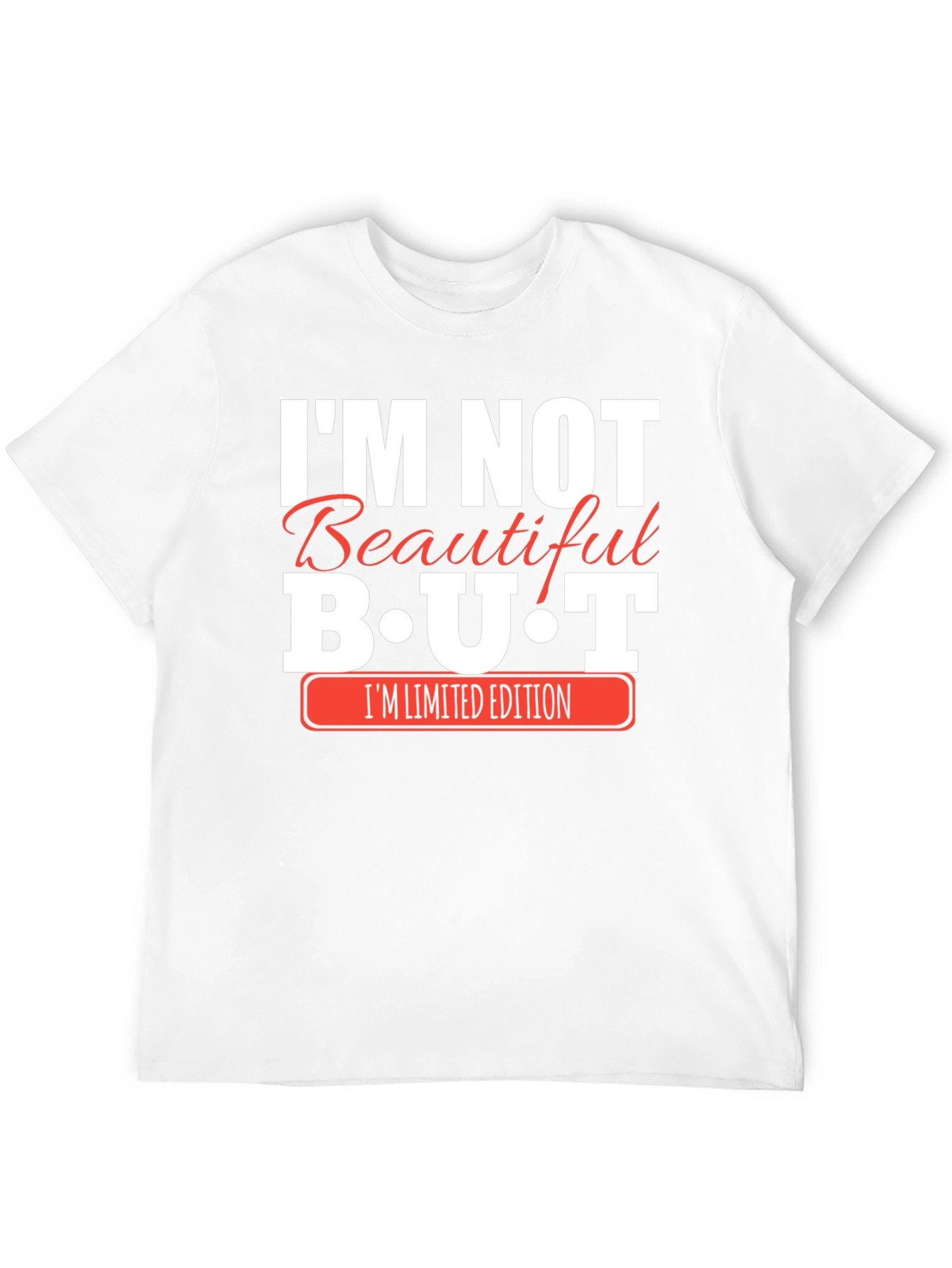 Black I'm Not Beautiful BUT I'm Limited Edition Black T-Shirt view 12