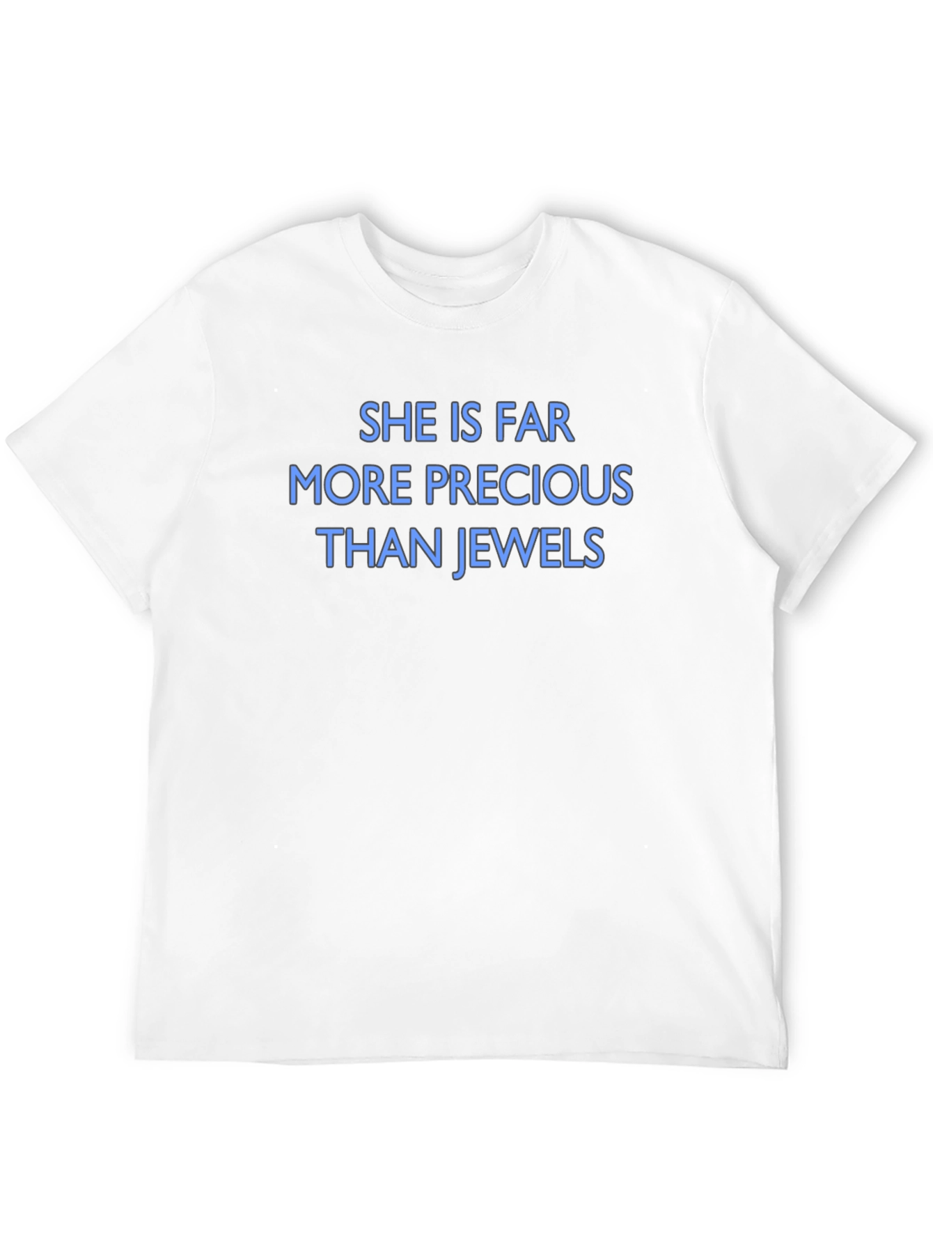 Black Precious Than Jewels Black Crew Neck T-Shirt view 12