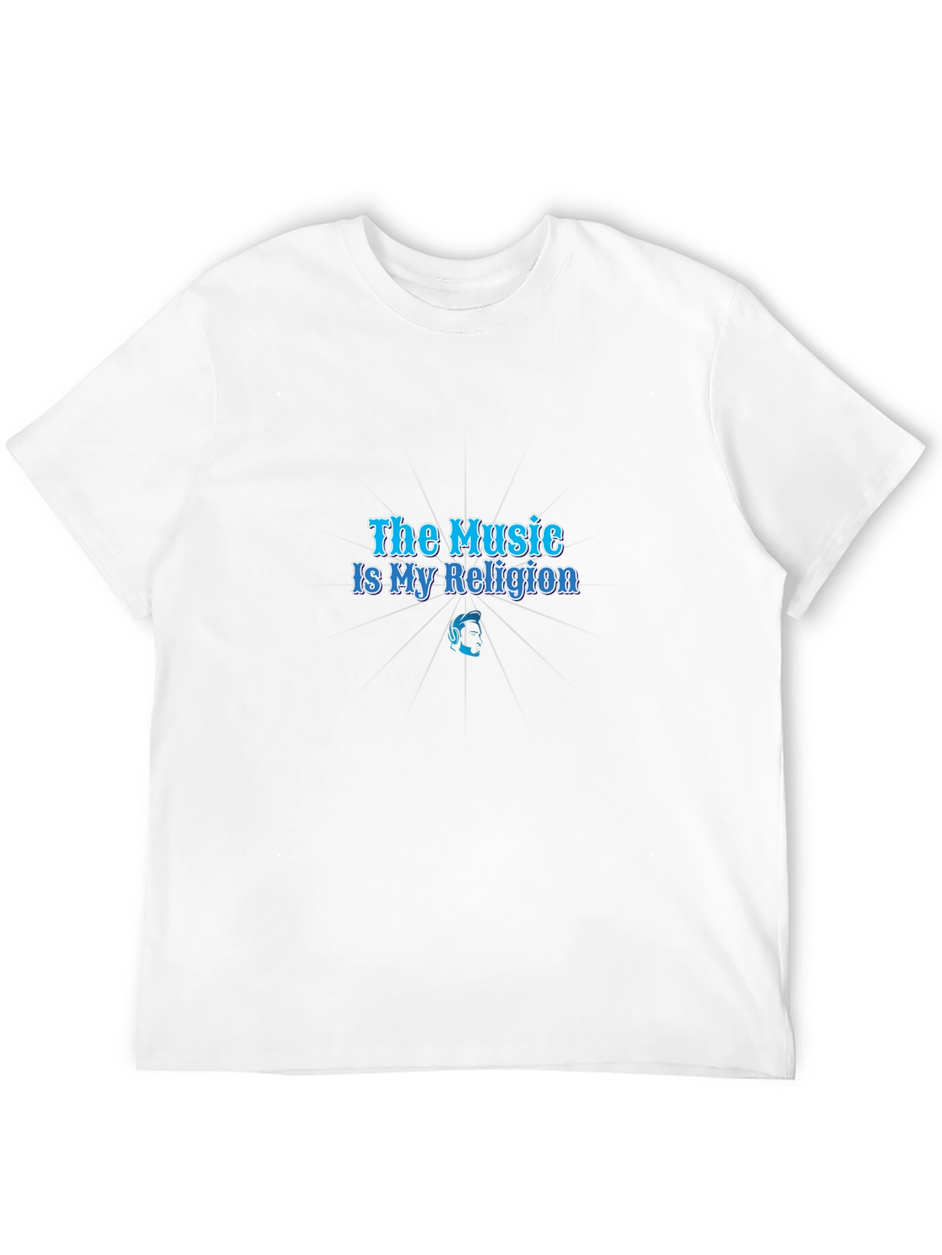 Black Music is My Religion T-Shirt - Black Short Sleeve Tee view 12
