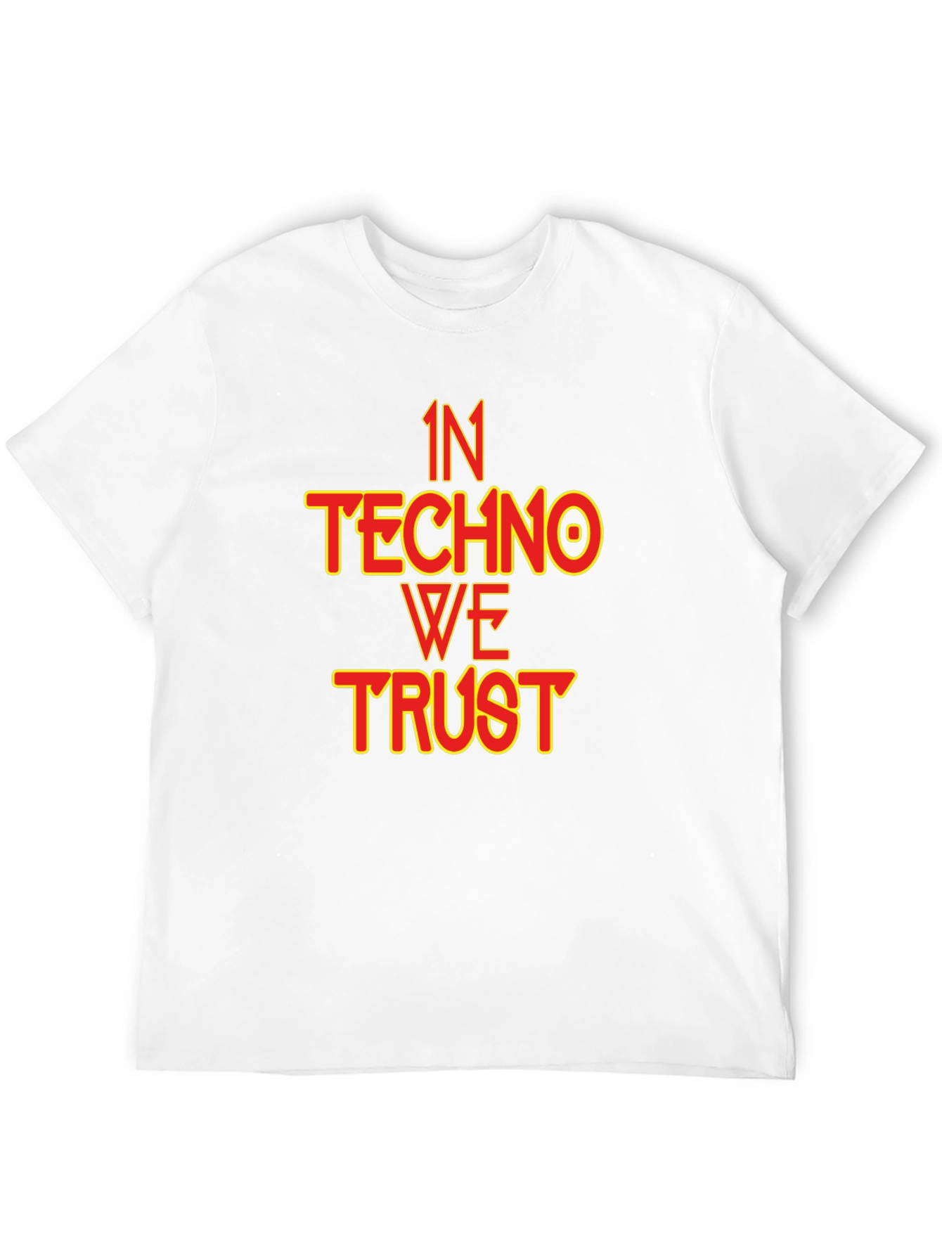 Black In Techno We Trust Graphic Tee - EDM Music Lover Shirt view 12