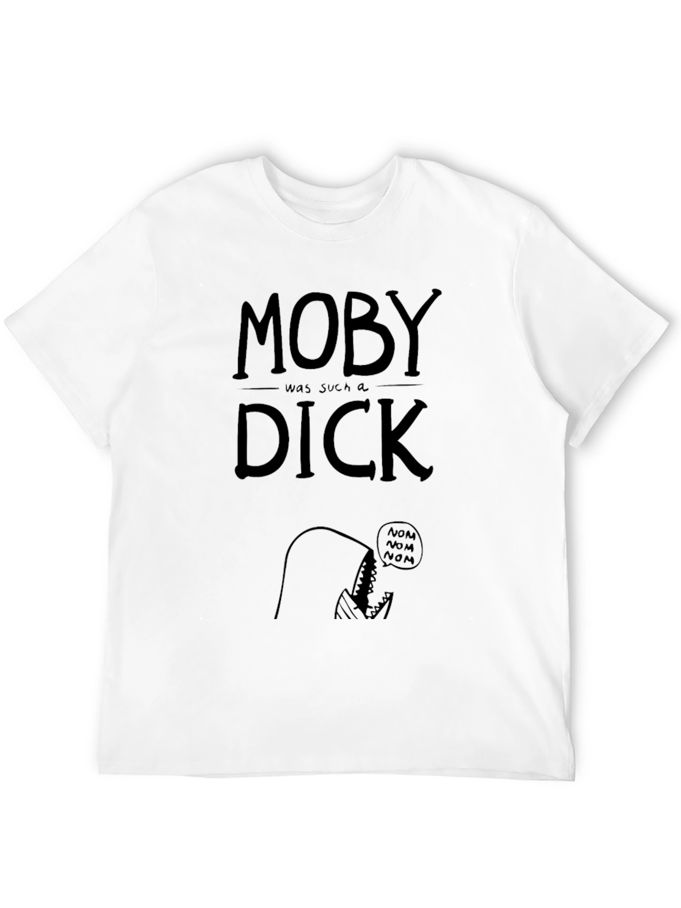 Black Moby Was Such A Dick Graphic T-Shirt view 12
