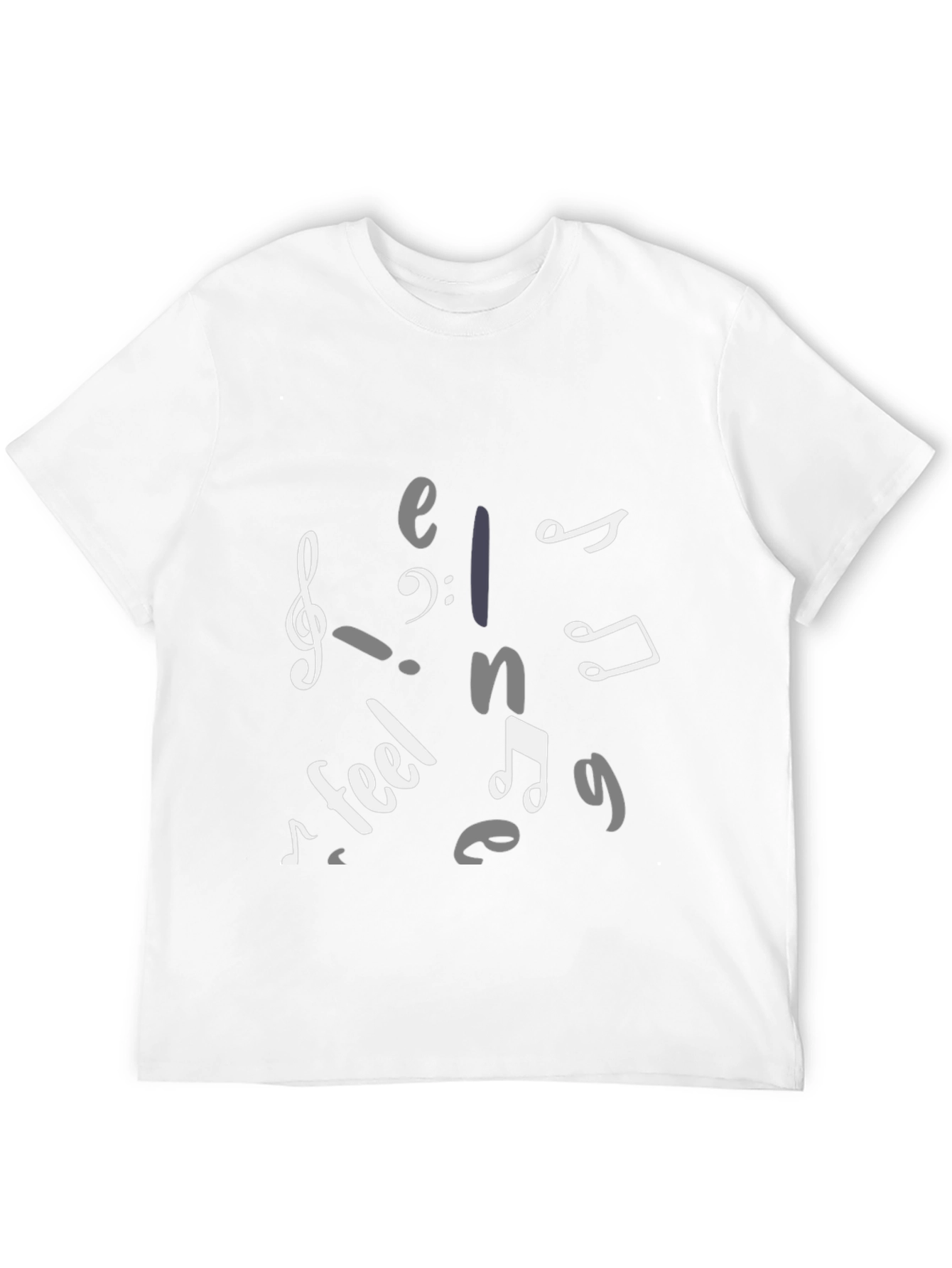 Black Musical Vibes T-Shirt - Comfortable Cotton Blend view 12