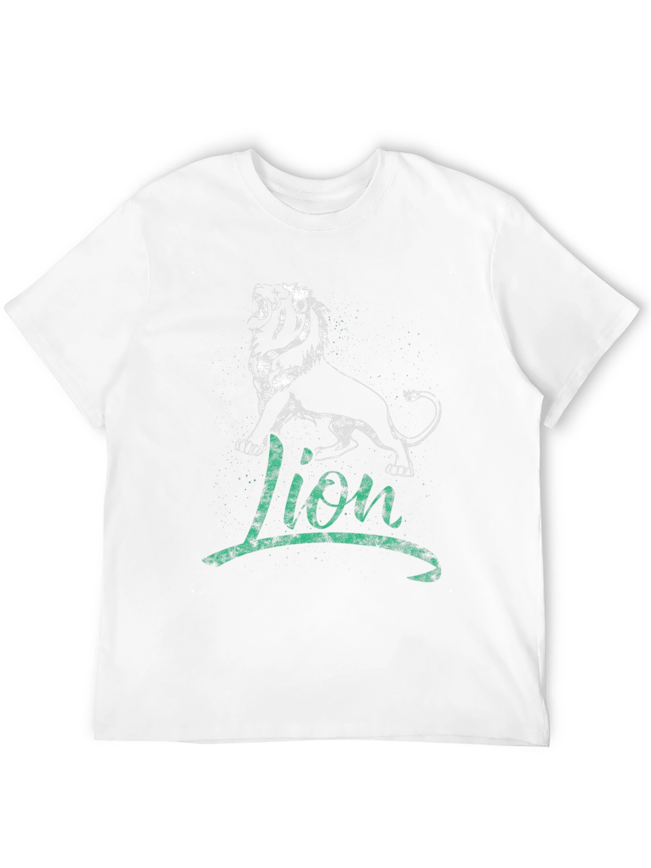 Black Lion Graphic Tee - Men's Black T-Shirt view 12