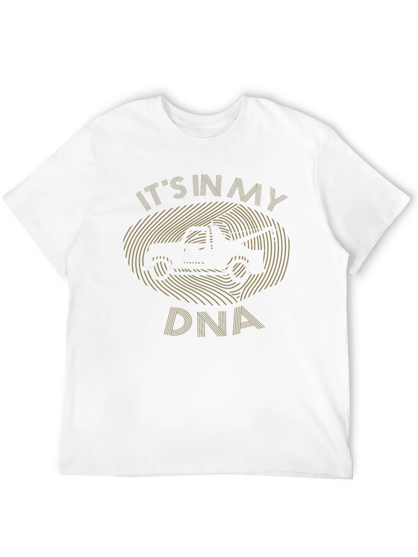 Black It's in my DNA 4x4 Off Roading T-Shirt view 12