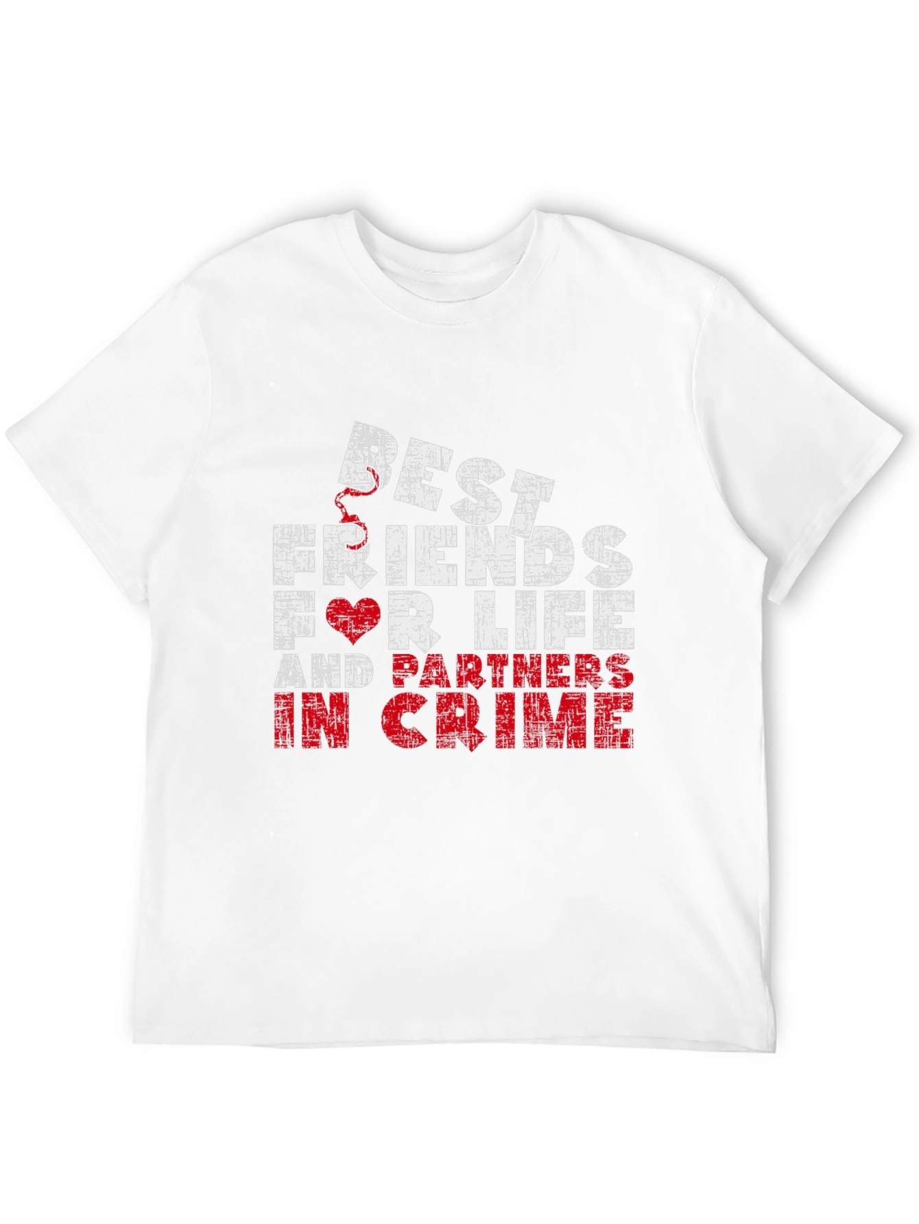 Black Best Friends For Life T-Shirt view 12