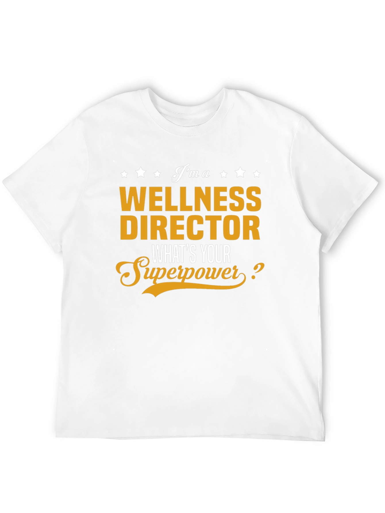 Black Wellness Director Superpower T-Shirt view 12