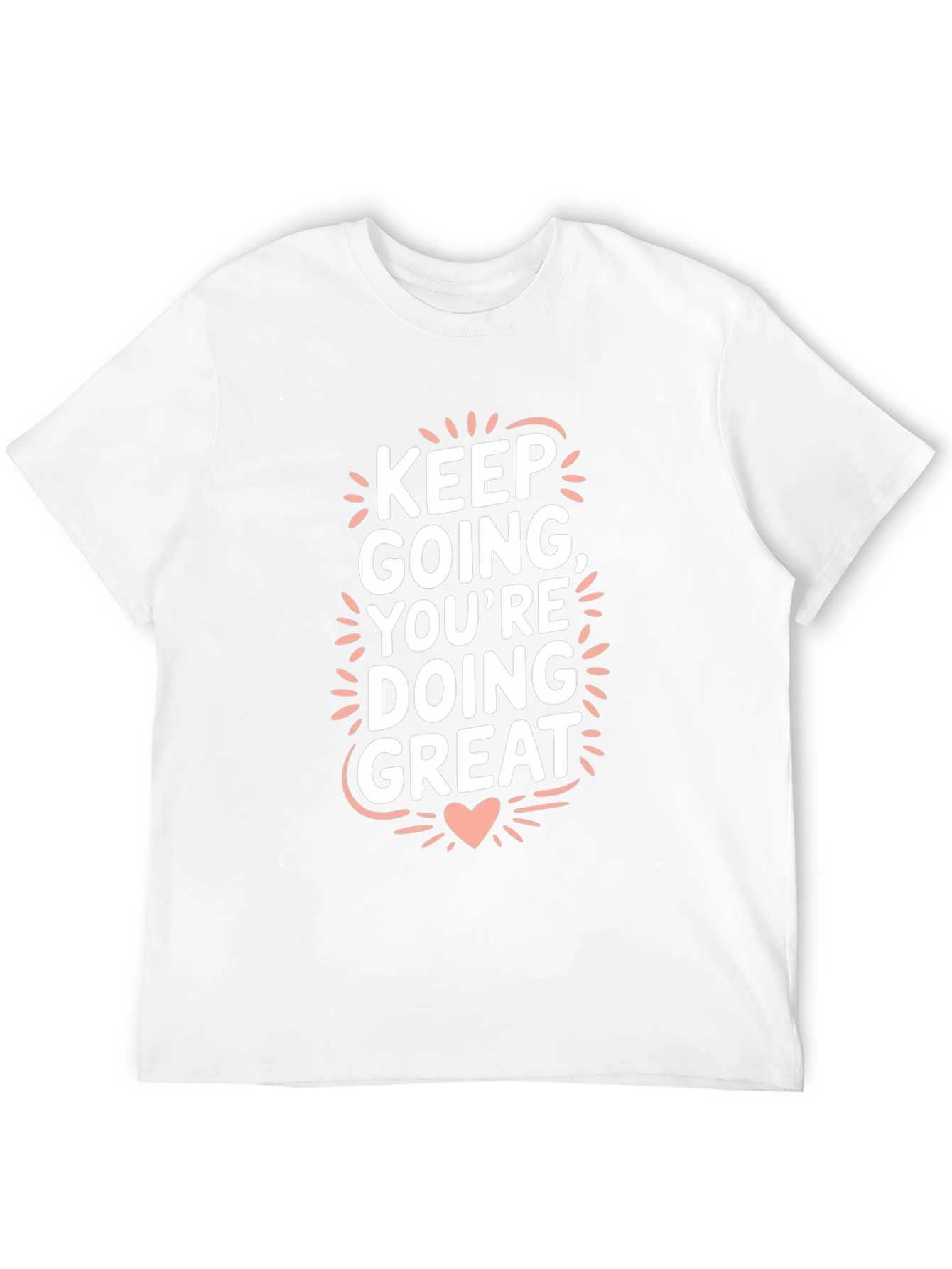 Black Keep Going Graphic Tee - Motivational T-Shirt view 12