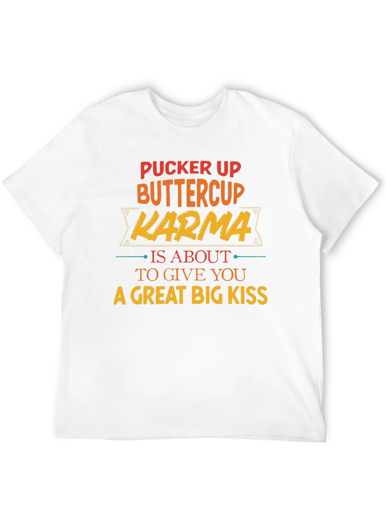 Black Pucker Up Buttercup Karma T-Shirt view 12