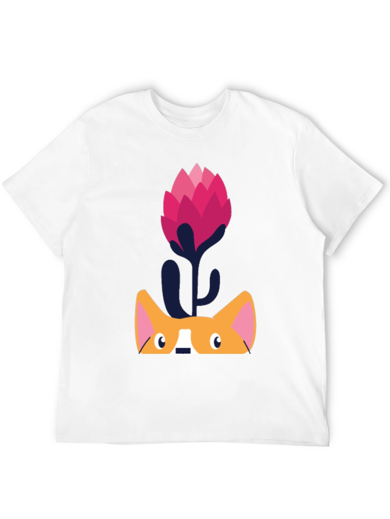 Black Corgi Flower Graphic Tee - Unique Design view 12