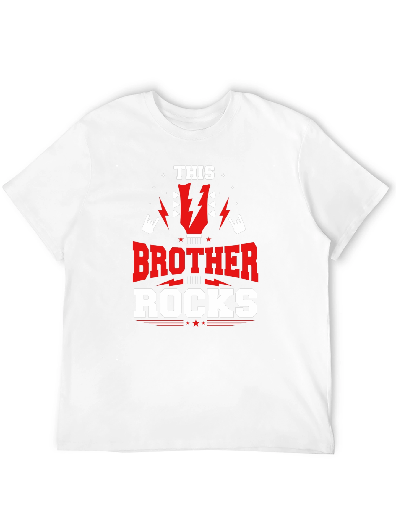 Black This Brother Rocks Graphic T-Shirt view 12