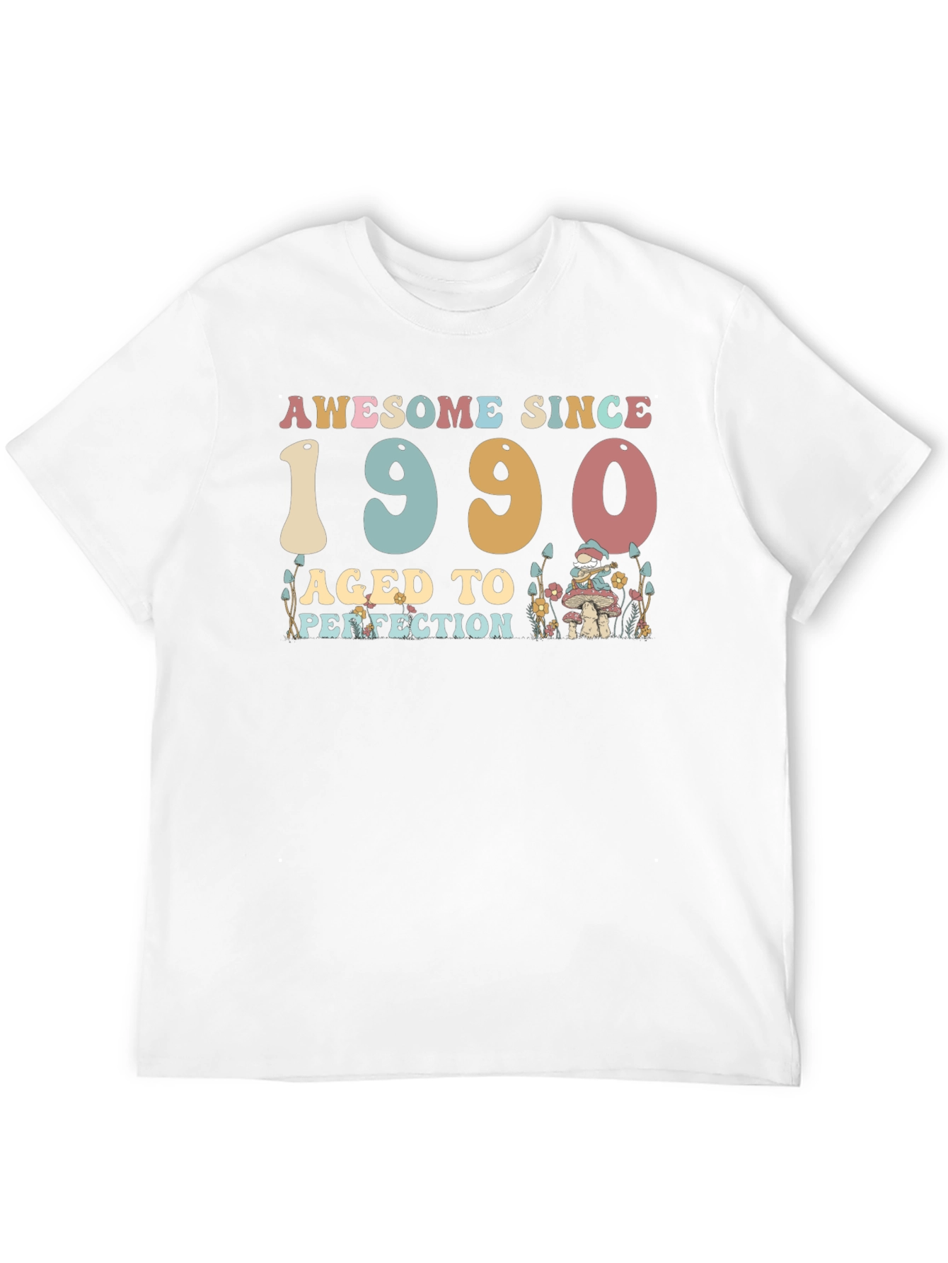 Black Awesome Since 1990 T-Shirt - Aged to Perfection view 12