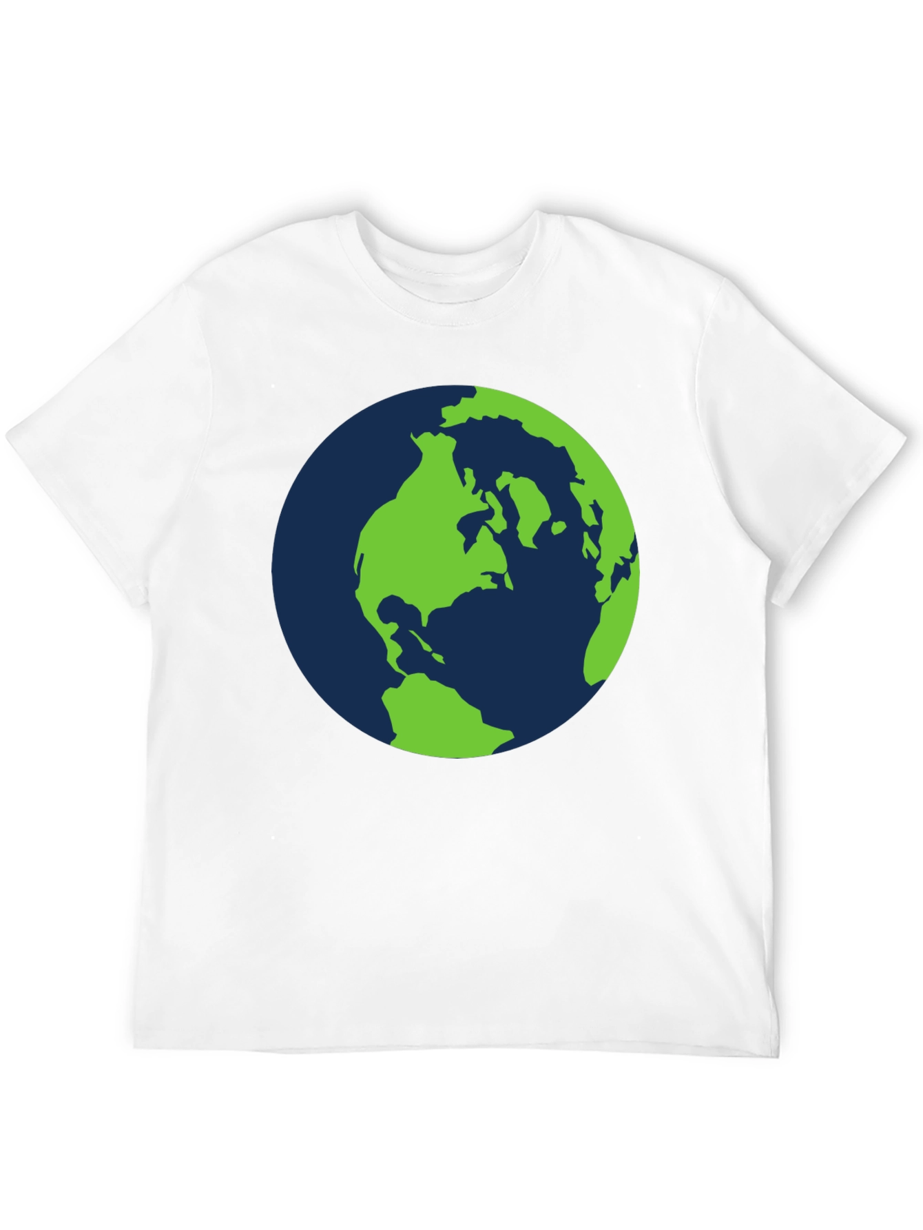 Black Earth Graphic T-Shirt - Black Cotton Tee view 12