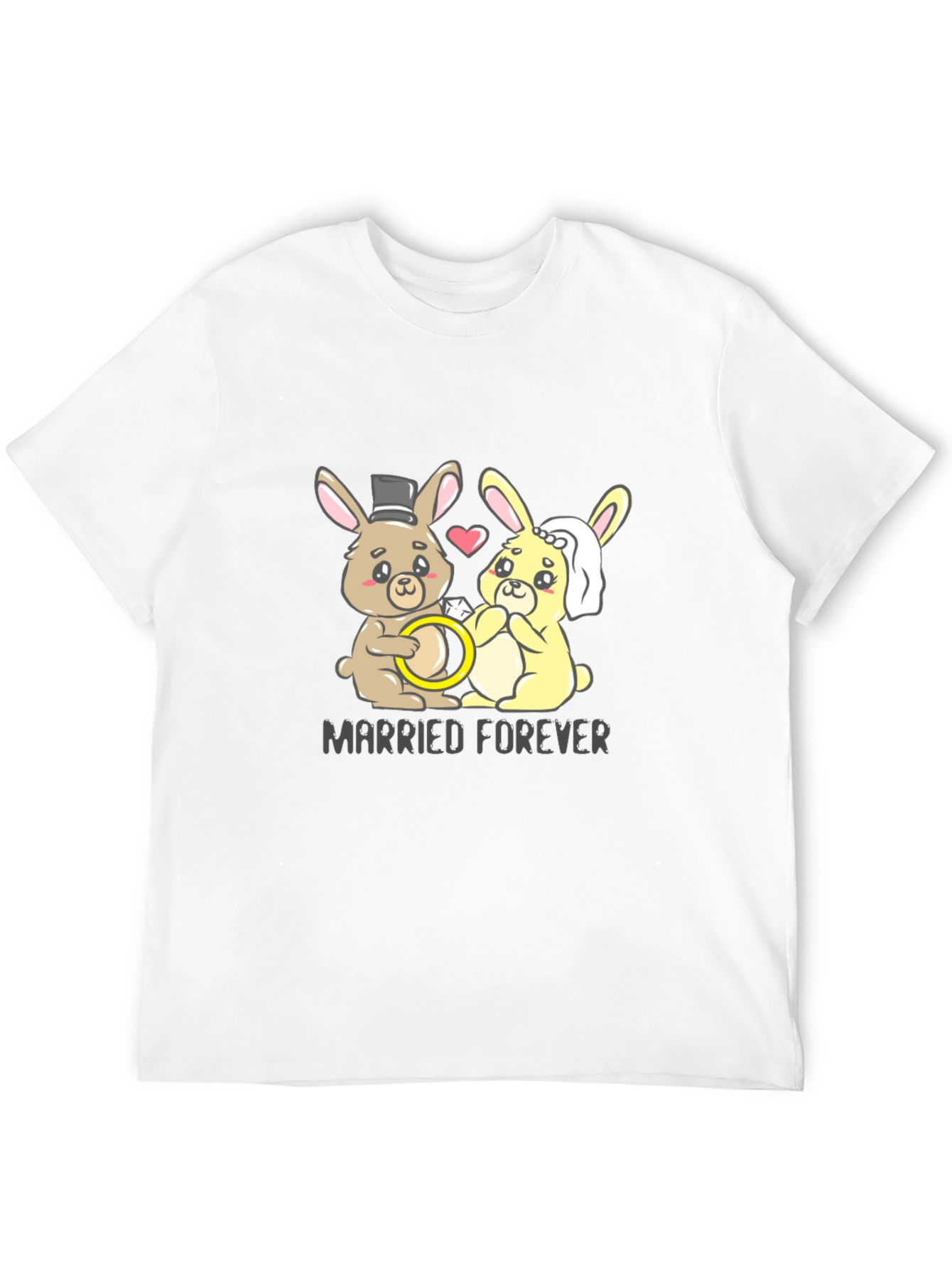 Black Married Forever T-Shirt view 12